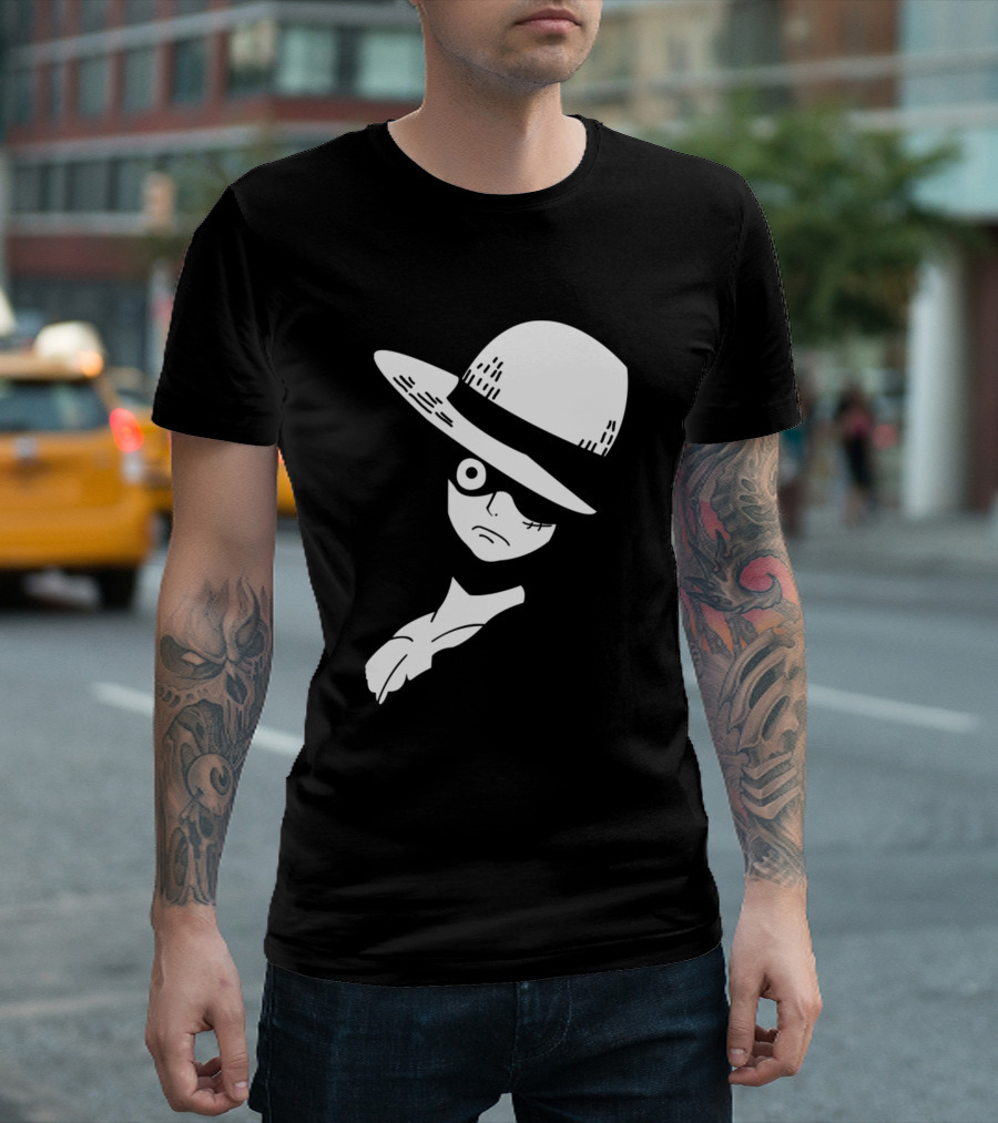 Luffy Straw Hat Pirate Anime Manga T-Shirt