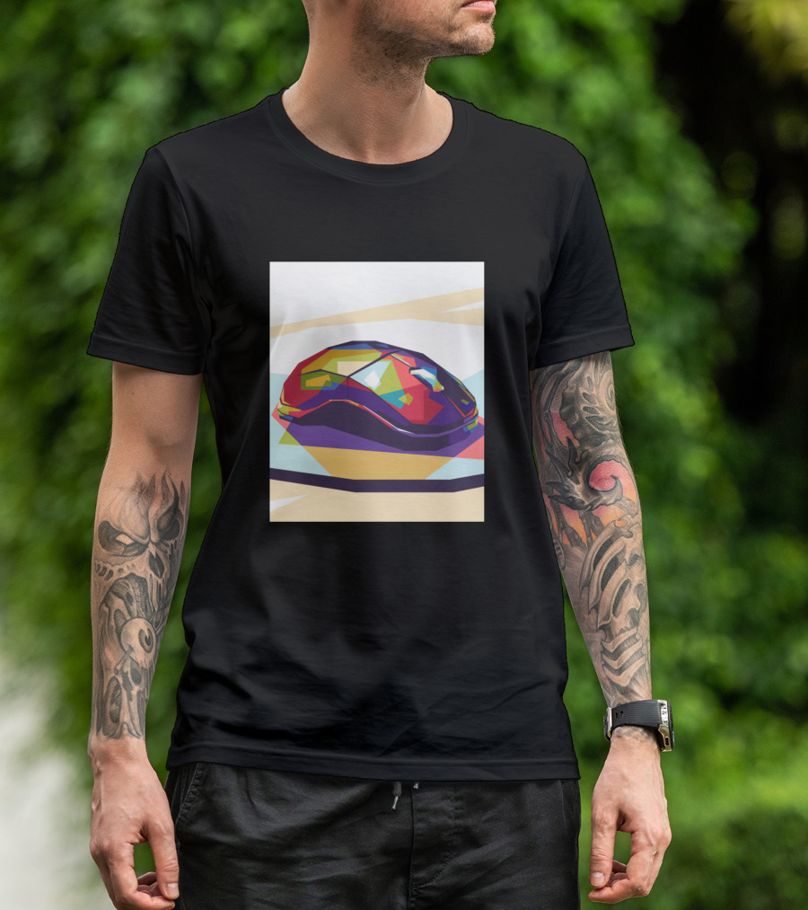 Mouse Colorful Geometric T-Shirt