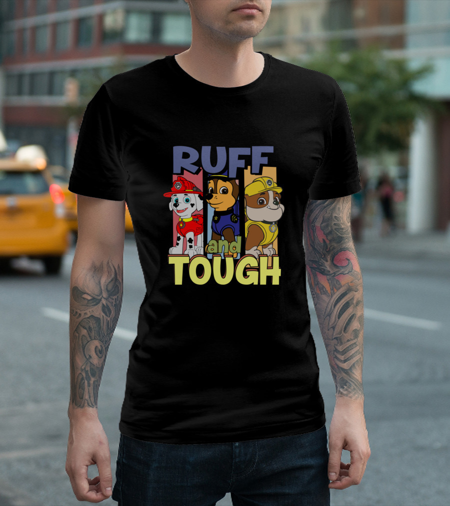 Ruff And Tough PAW Patrol Characters T-Shirt