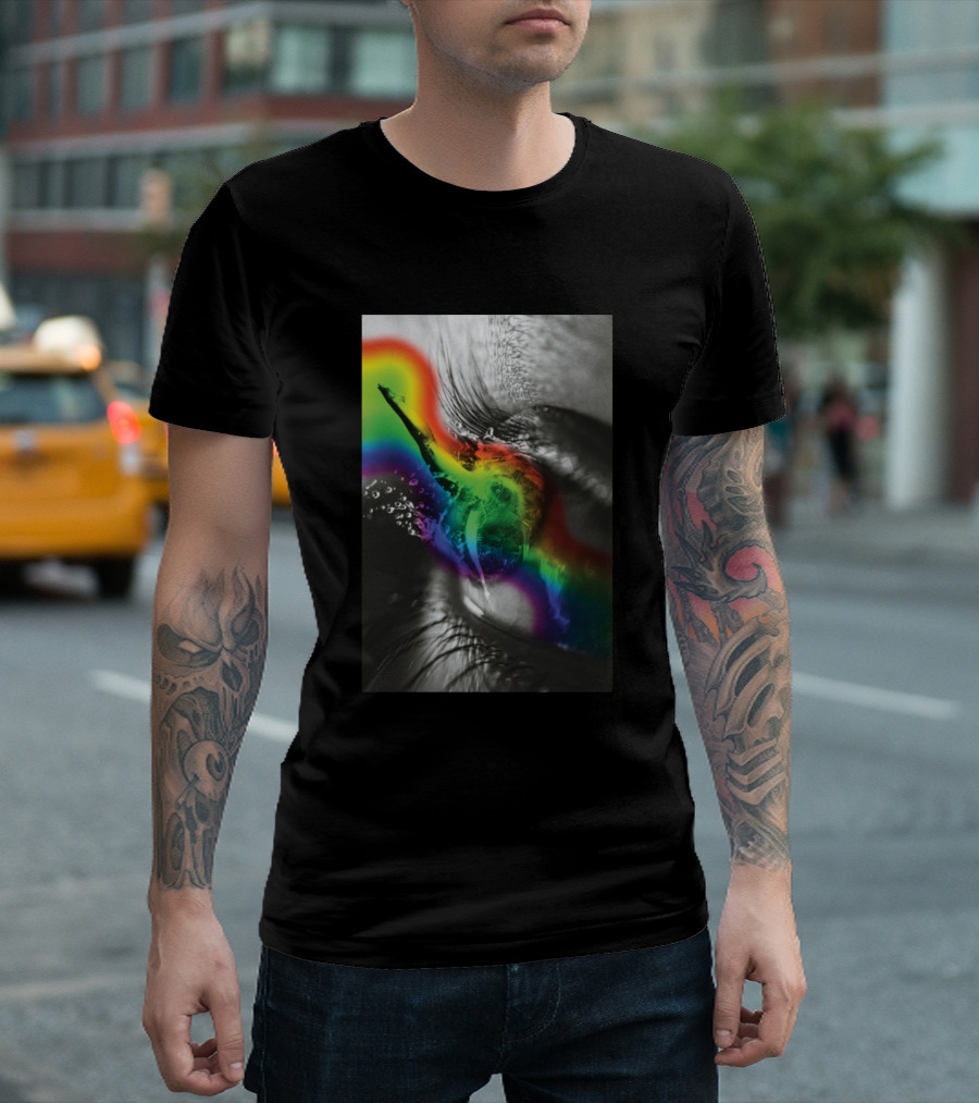 See Color Rainbow Eye Explosion T-Shirt