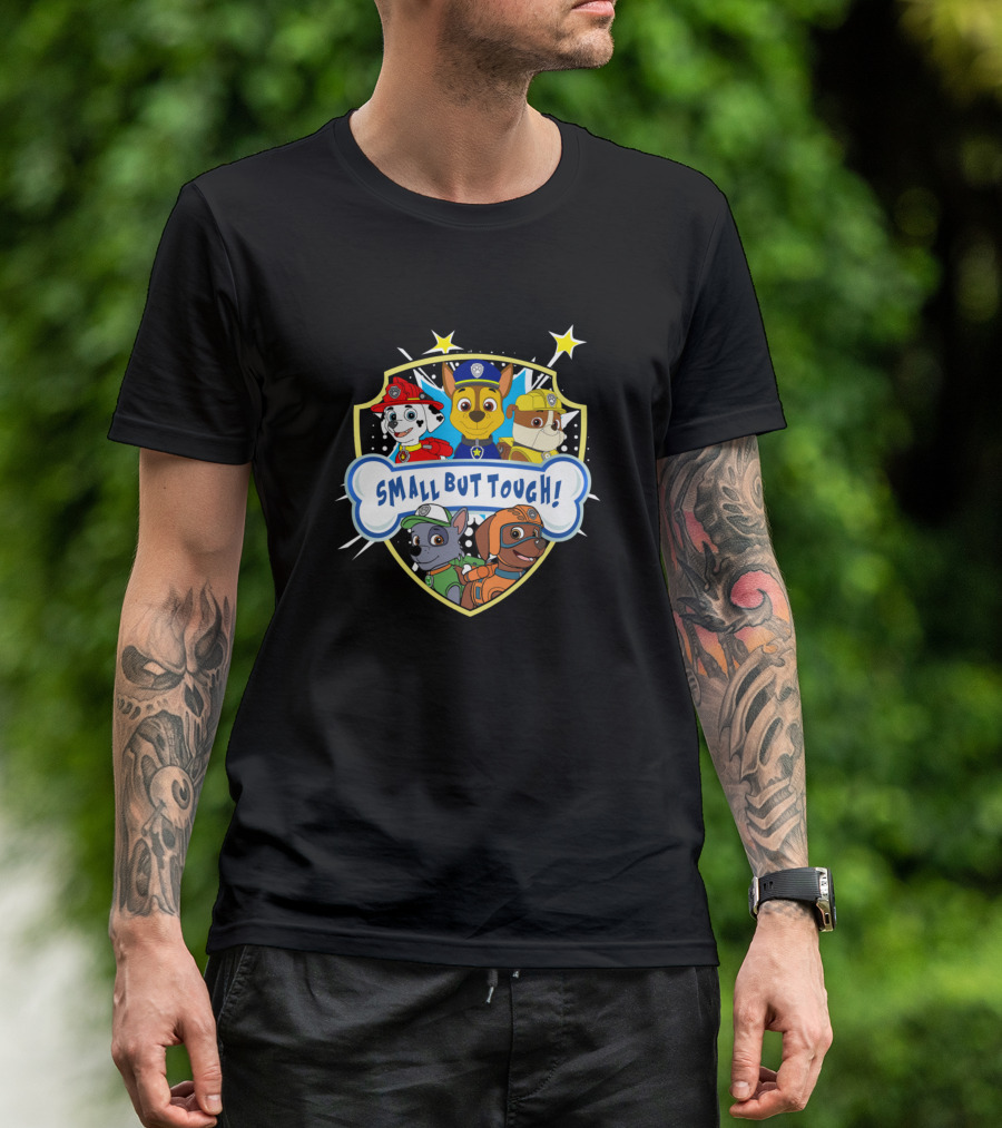 PAW Patrol Small But Tough Pup Crew Badge T-Shirt