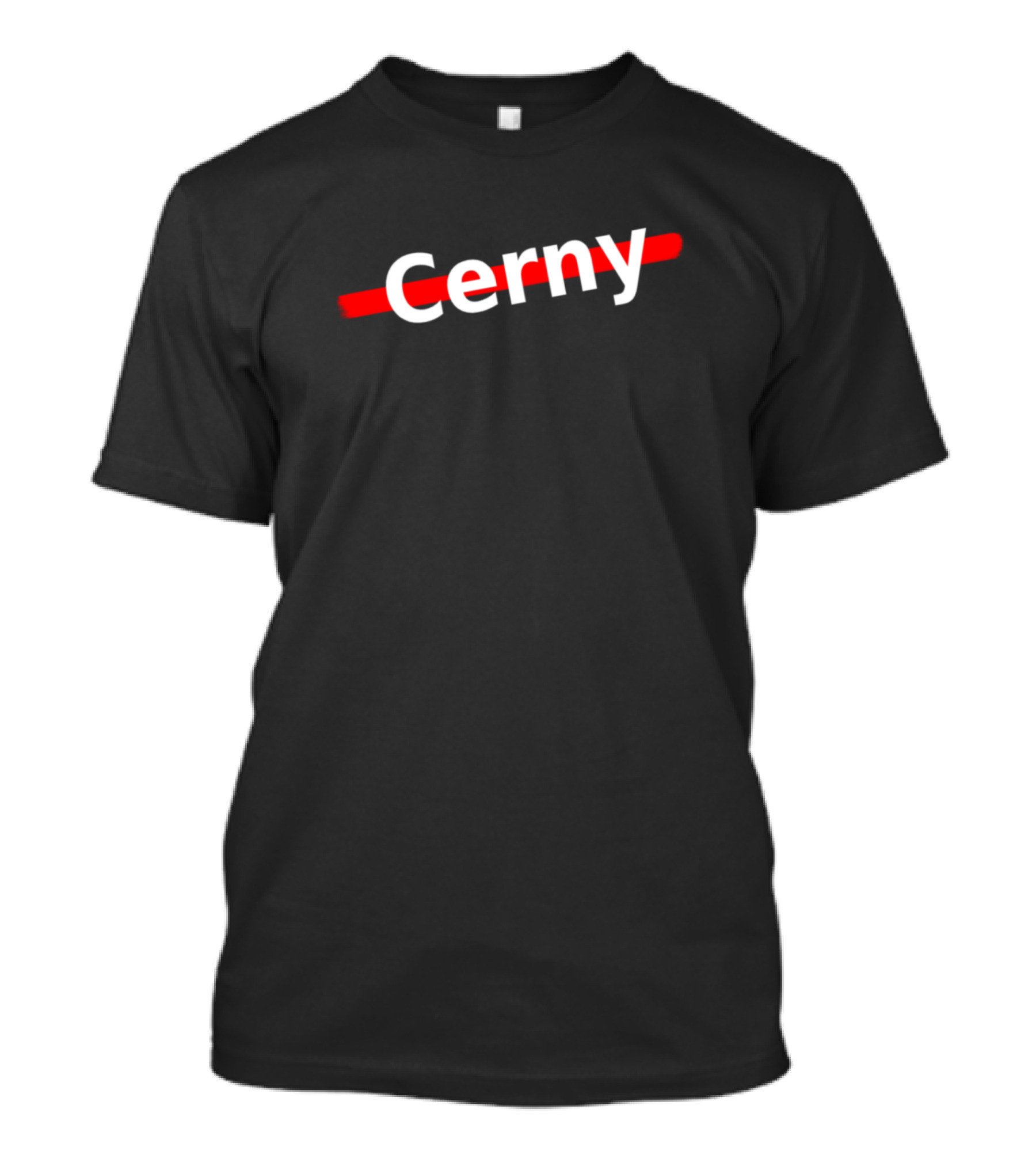 Cerny Amanda Cerny Red Strikethrough T-Shirt