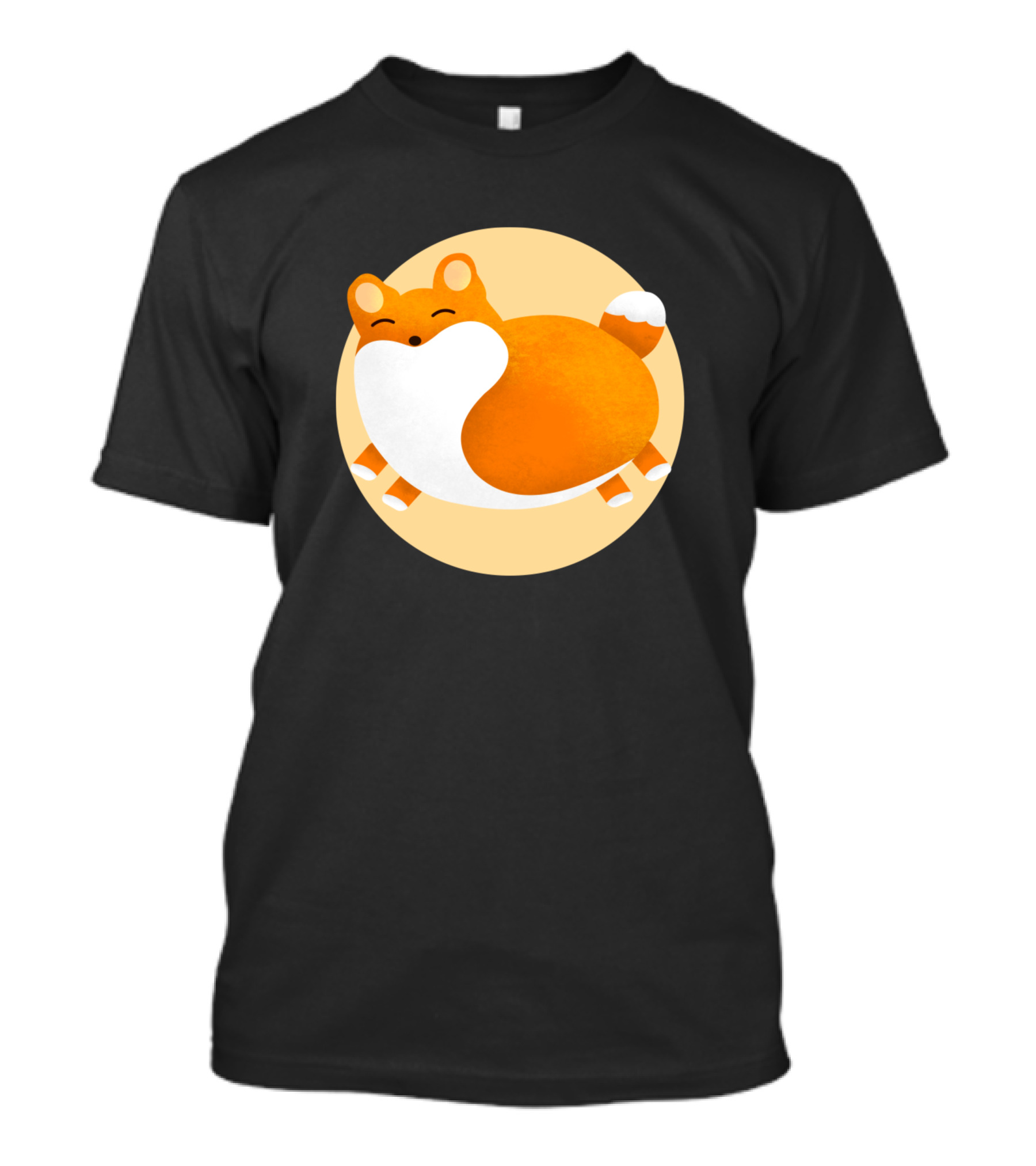 Cute Happy Fox Joyful Expression Vibrant Colors T-Shirt