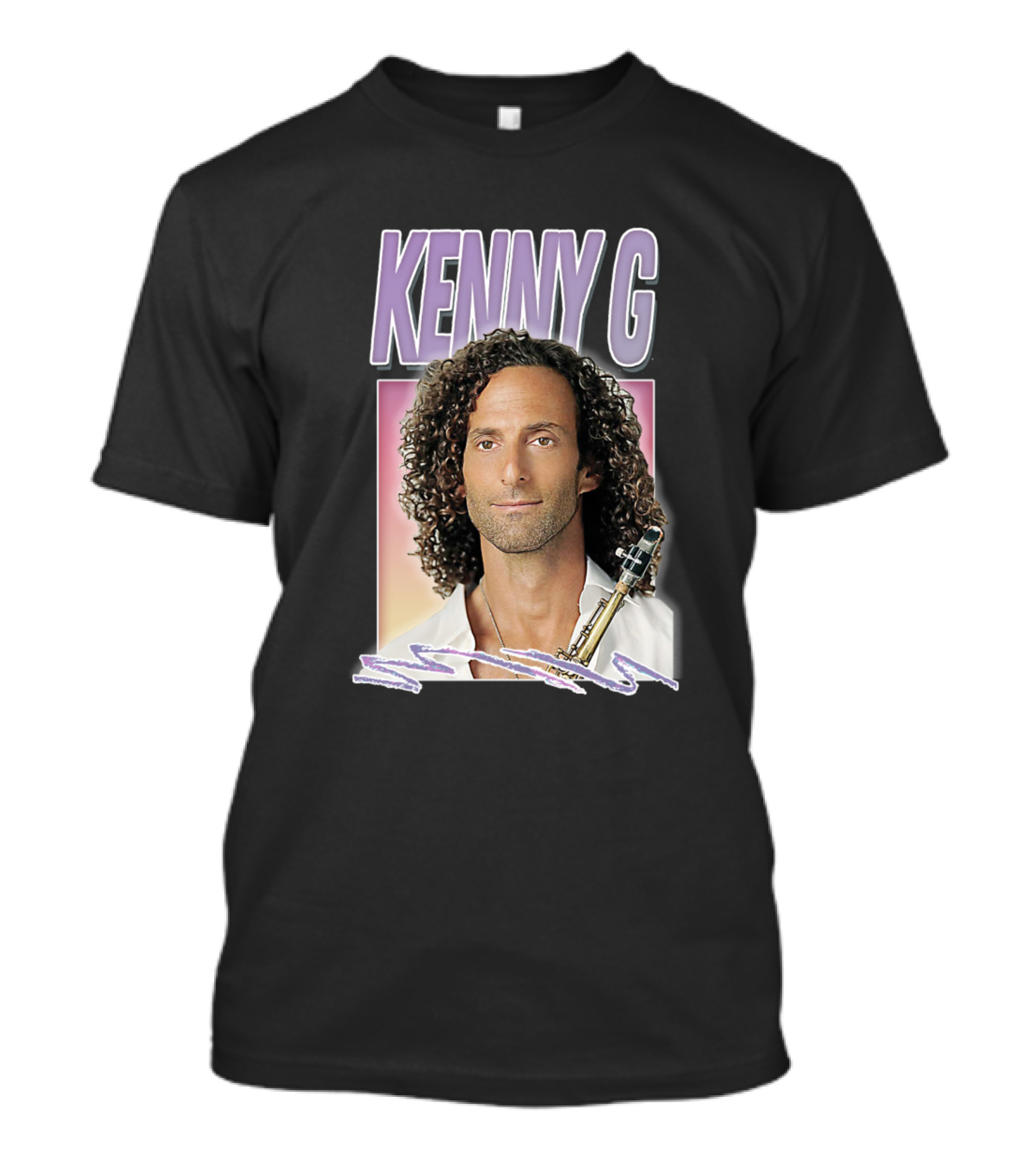 Kenny G 90s Aesthetic Saxophone T-Shirt