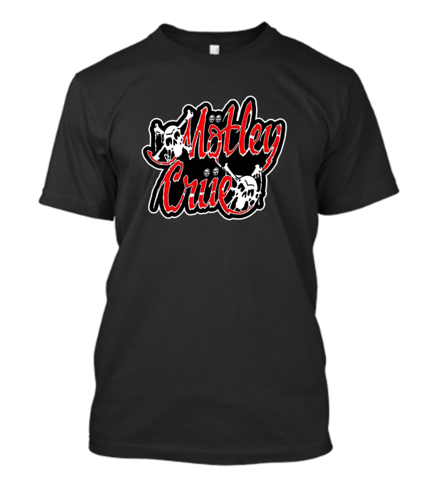 Motley Crue Skulls Iconic Logo T-Shirt