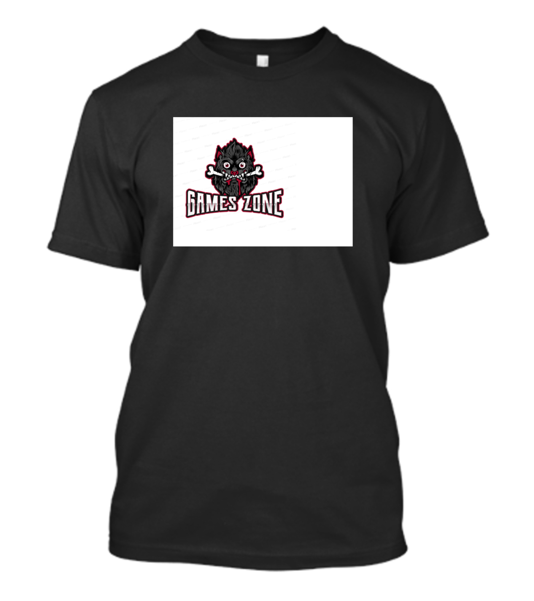 Games Zone Mouha And Mouha Monster Face T-Shirt