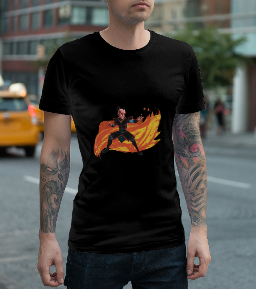 Prince Zuko Firebending Avatar The Last Airbender T-Shirt
