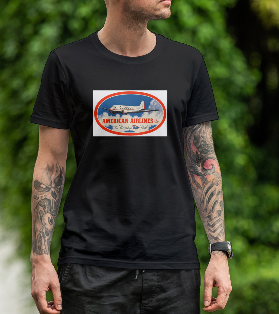 American Airlines Inc The Flagship Fleet T-Shirt