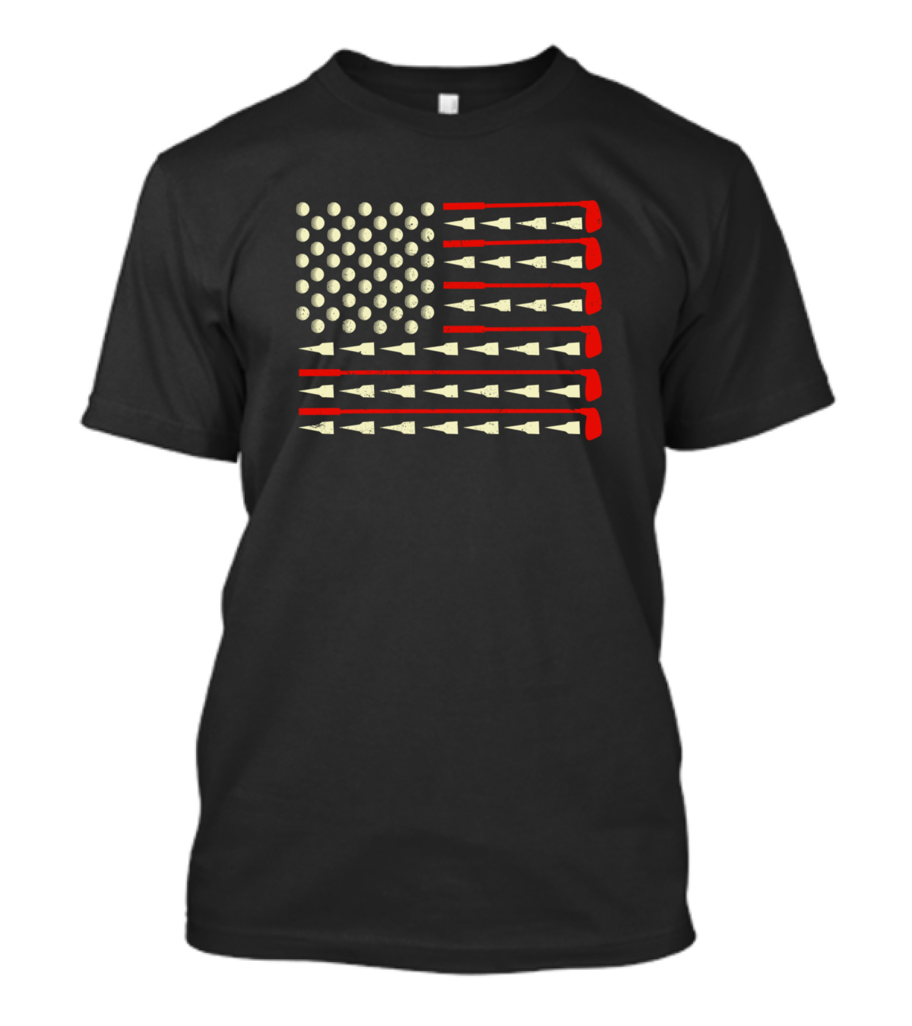American Flag Dart Arrows And Targets T-Shirt