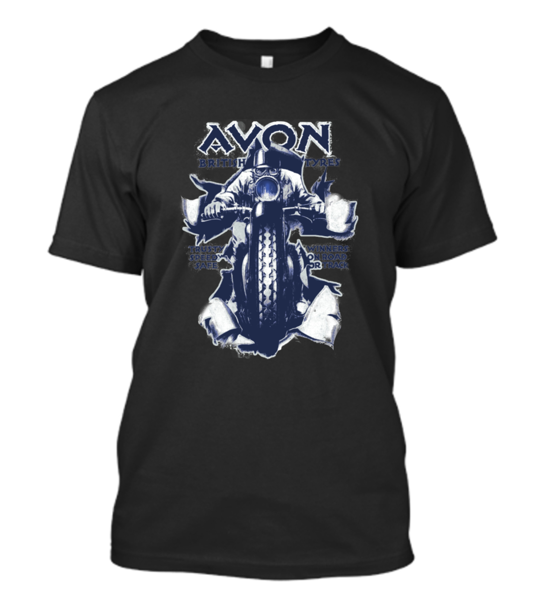 Avon Tires British Performance Riders Trust Grip Safety Winners Road Track T-Shirt