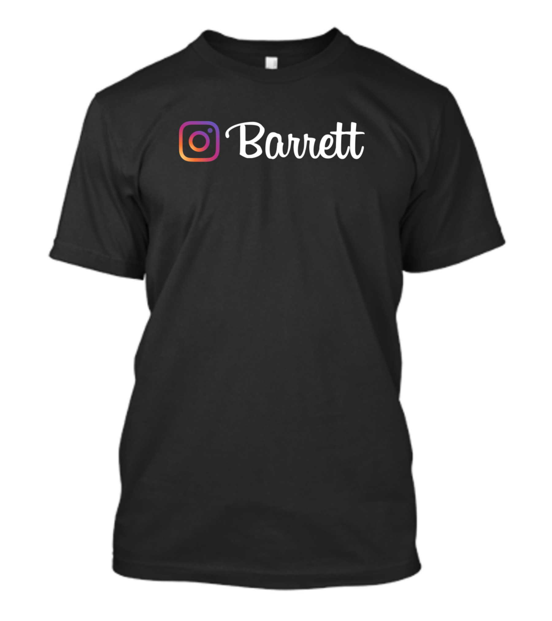 Barrett Family Name Instagram T-Shirt