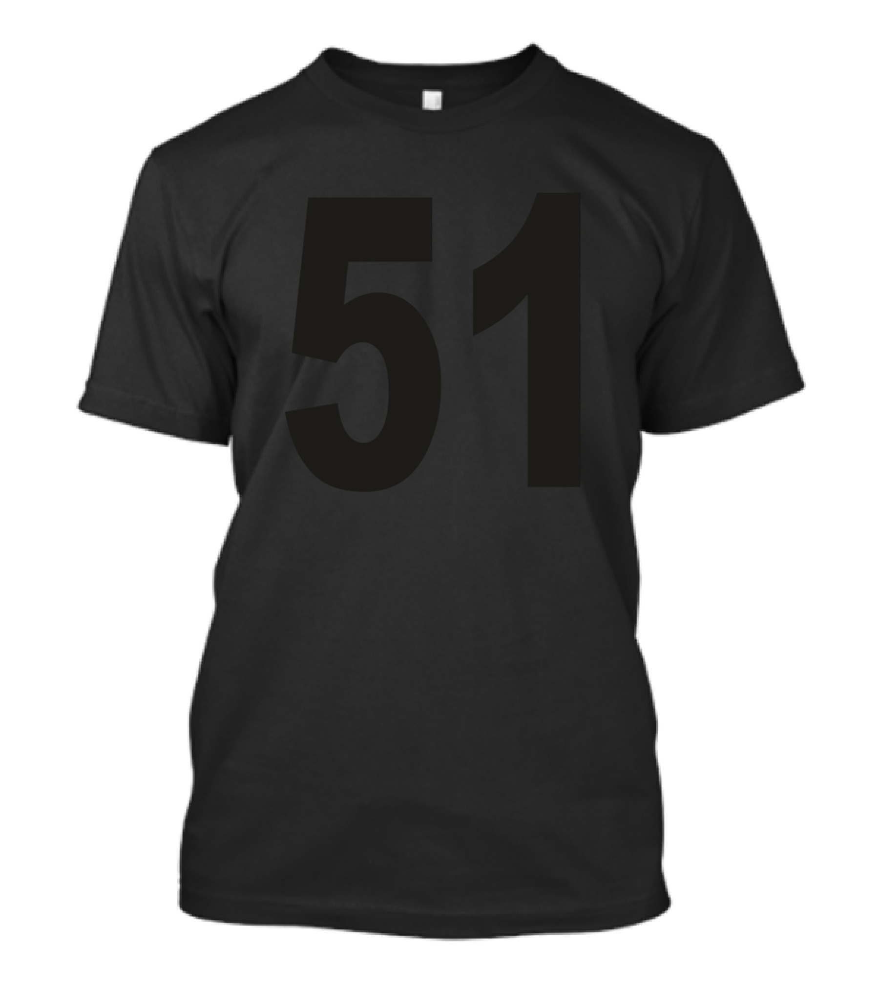 Fifty One 51 Bold Number T-Shirt