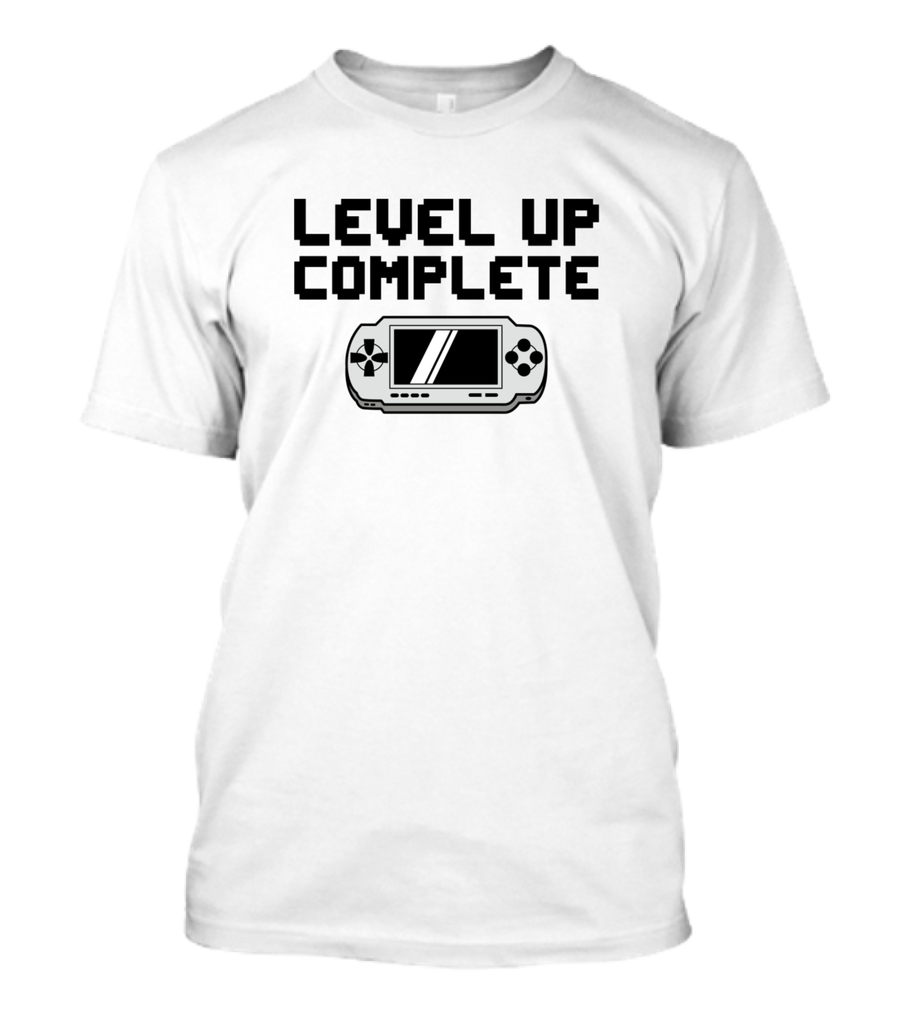 Level Up Complete Gamer Handheld Console T-Shirt