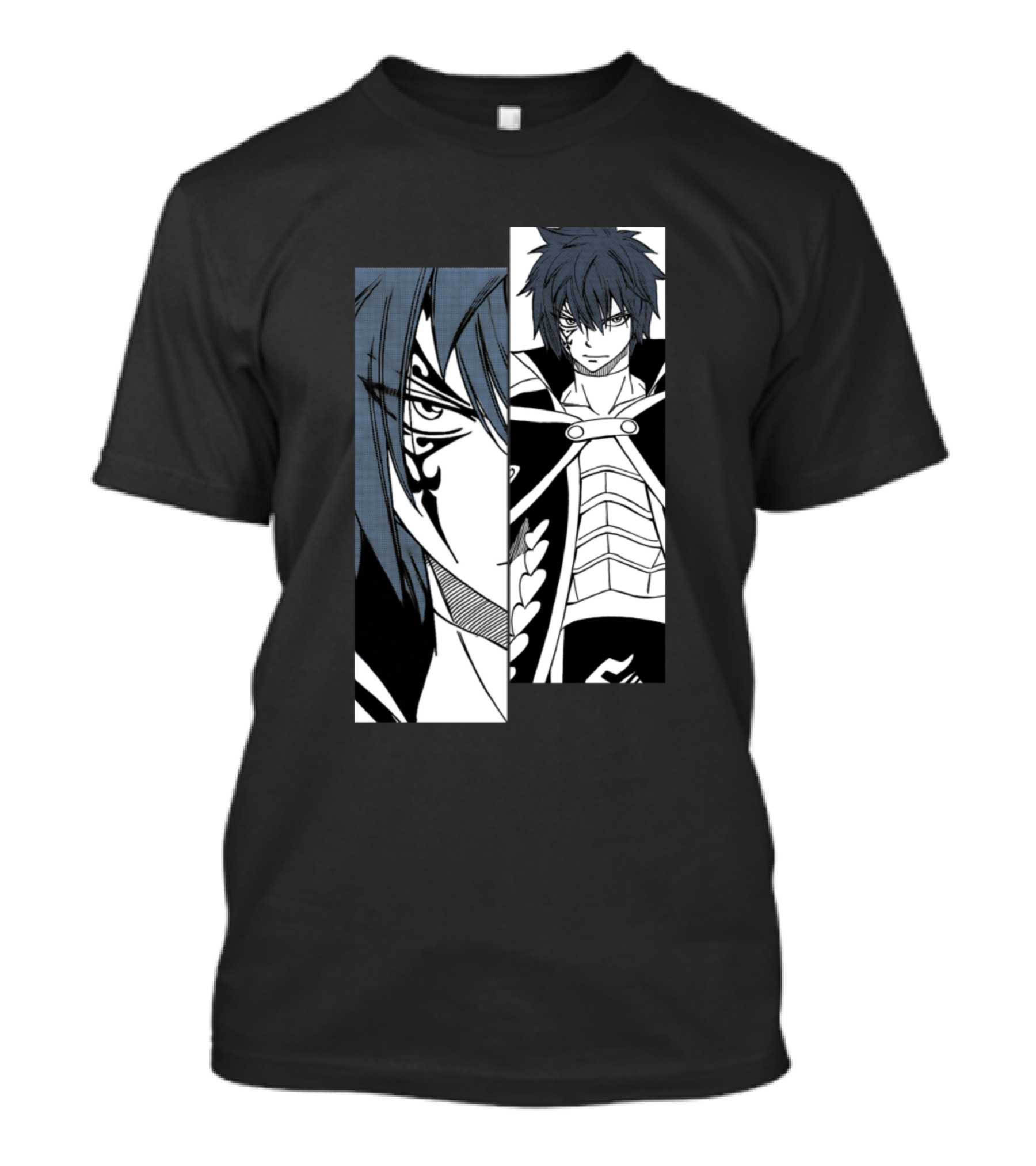 Jellal Fernandes Anime Character Manga Panels T-Shirt