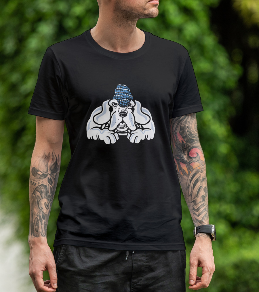 John Jay Bloodhounds Bulldog With Detective Look T-Shirt