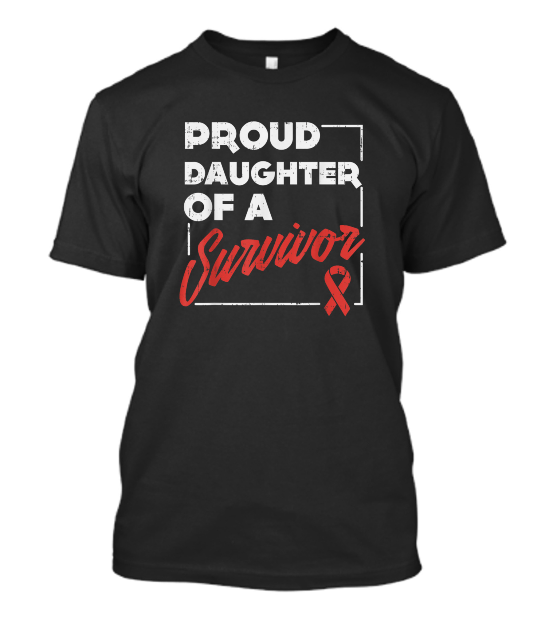Proud Daughter Of A Survivor Stroke Awareness Support T-Shirt