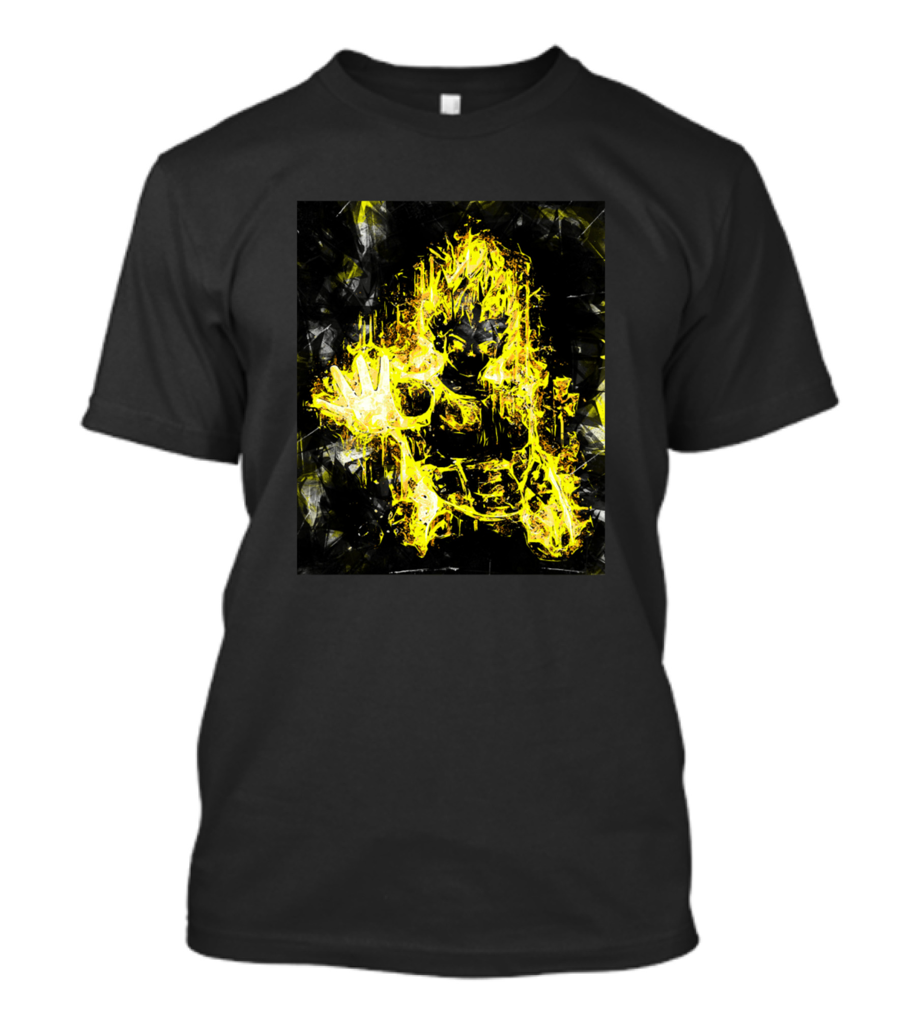 Vegeta Royalty And Pride Super Saiyan Yellow Aura Power T-Shirt
