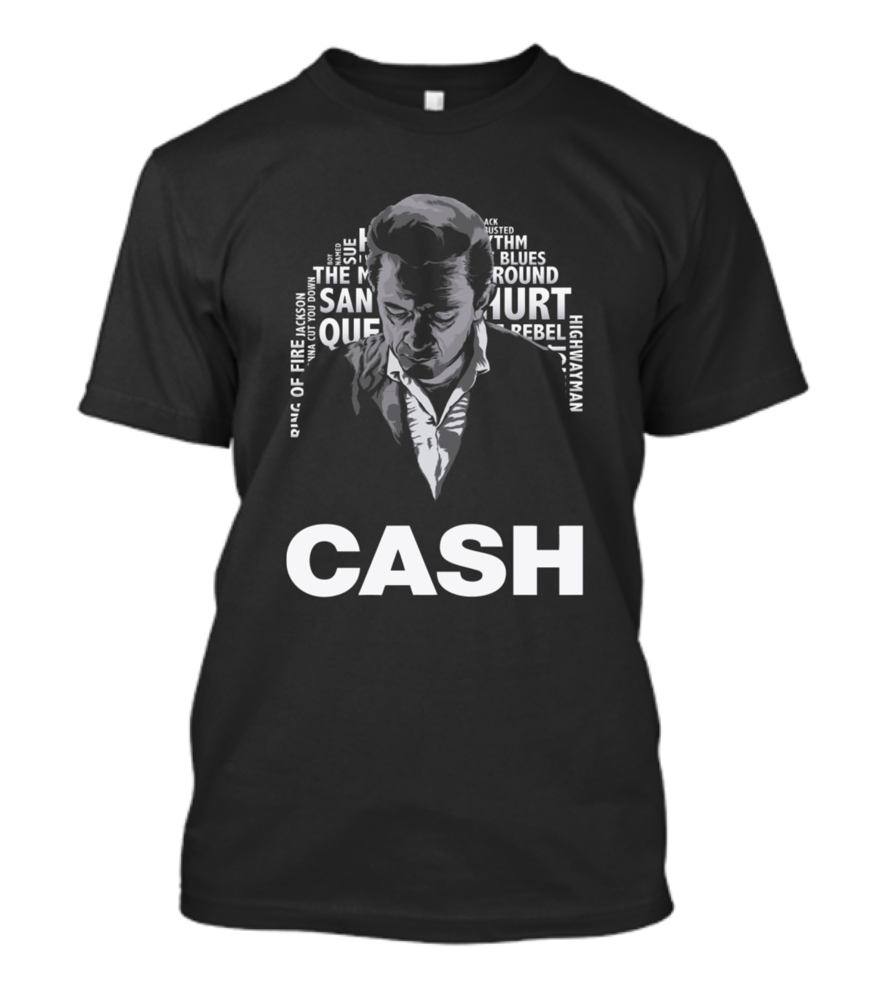 Vintage Cash Country Music Legend Iconic Johnny Passion Timeless Legacy T-Shirt
