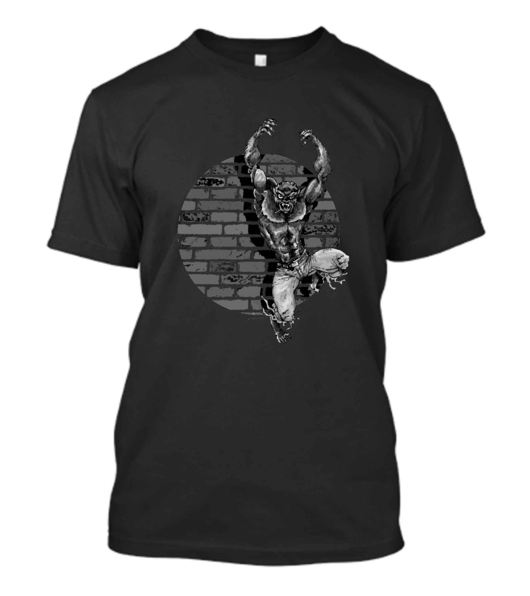 Werewolf By Night Marvel Comics Horror Monster Moon T-Shirt