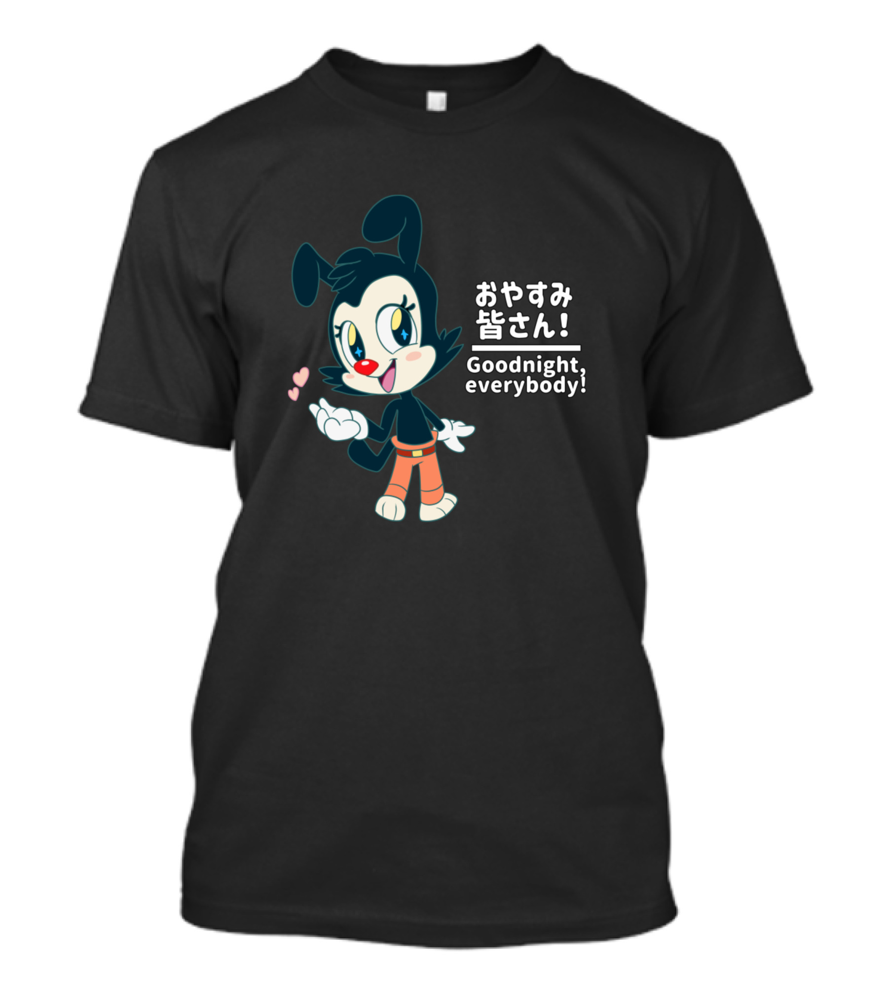 Chibi Yakko Warner Goodnight Everybody T-Shirt