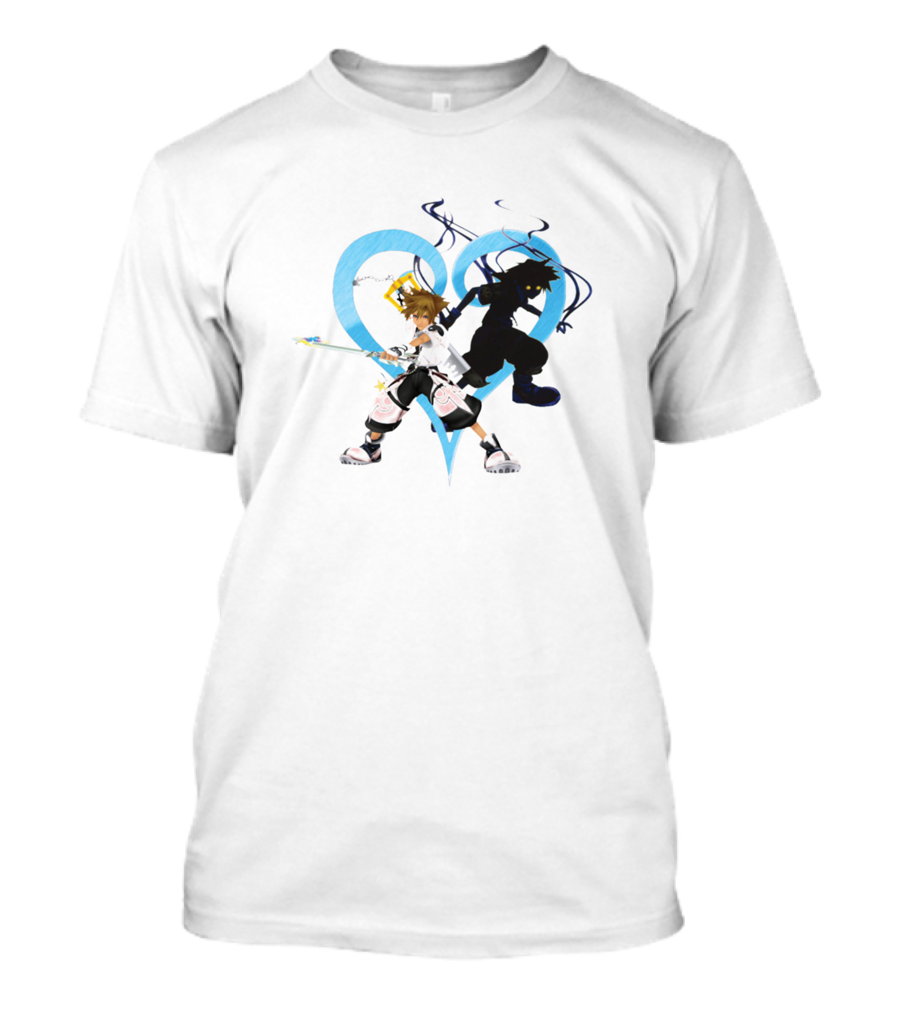 Kingdom Hearts Light And Darkness Duality Keyblade Hero T-Shirt