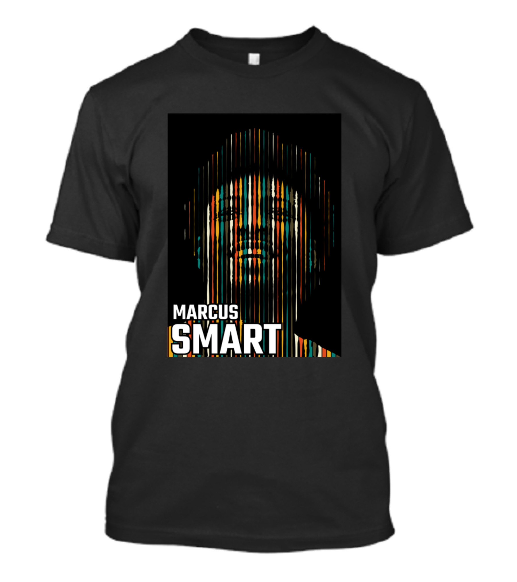 Marcus Smart Vertical Stripes T-Shirt