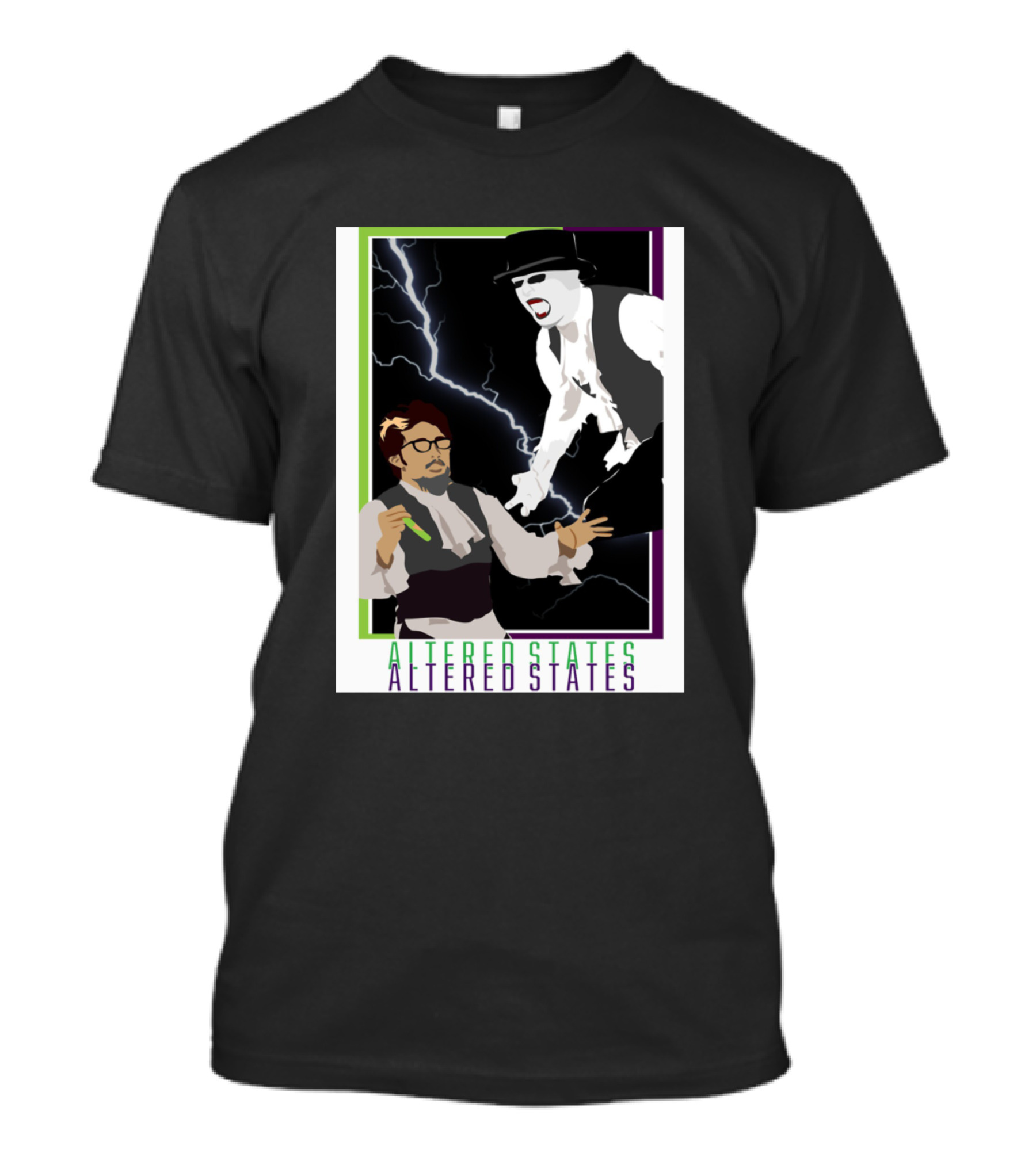 Altered States Electric Duo Academy Of Villians T-Shirt