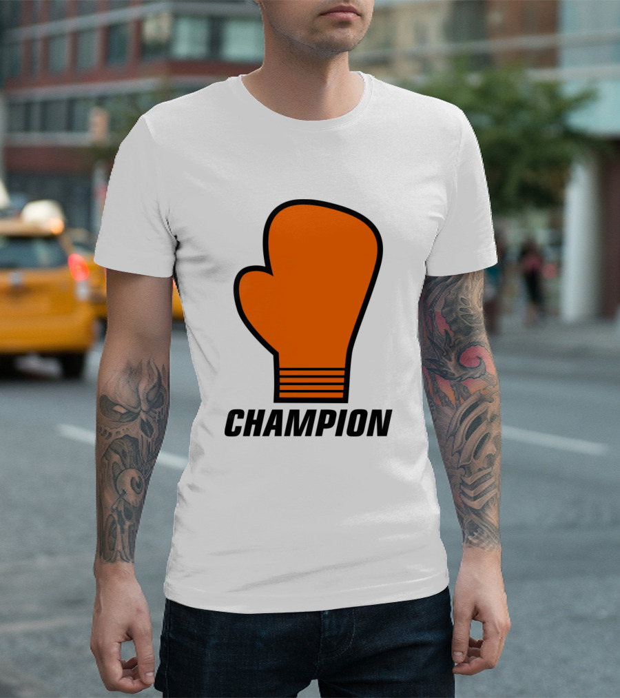Champion Athletic Workout Boxing Glove T-Shirt