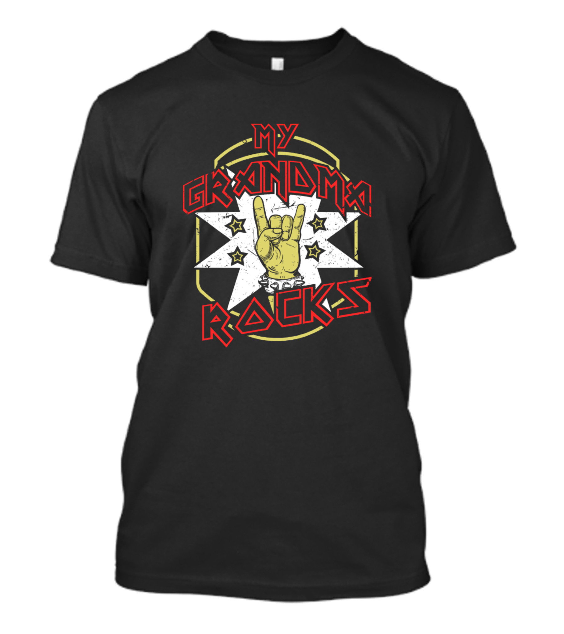 My Grandma Rocks Funny Grandma Grandmother Grandparents T-Shirt