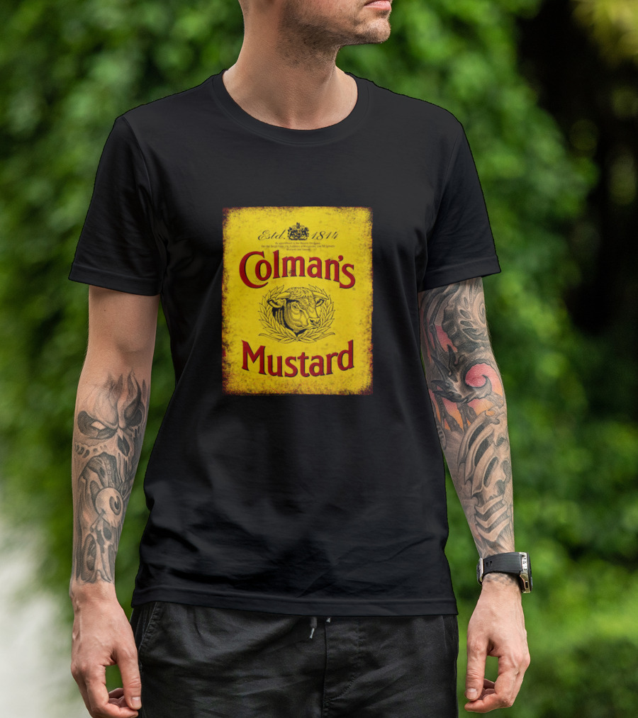 Colman's Mustard Est. 1814牛 T-Shirt