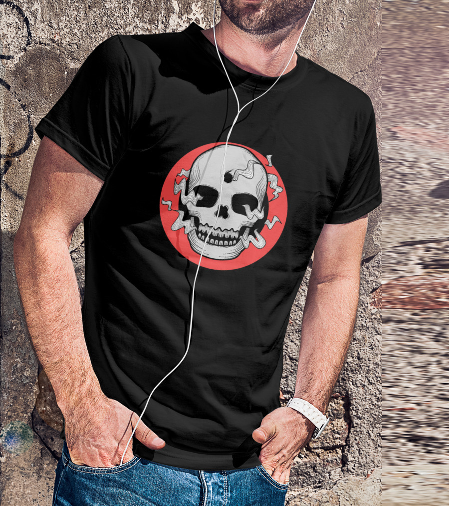 Old Skull Smoke T-Shirt