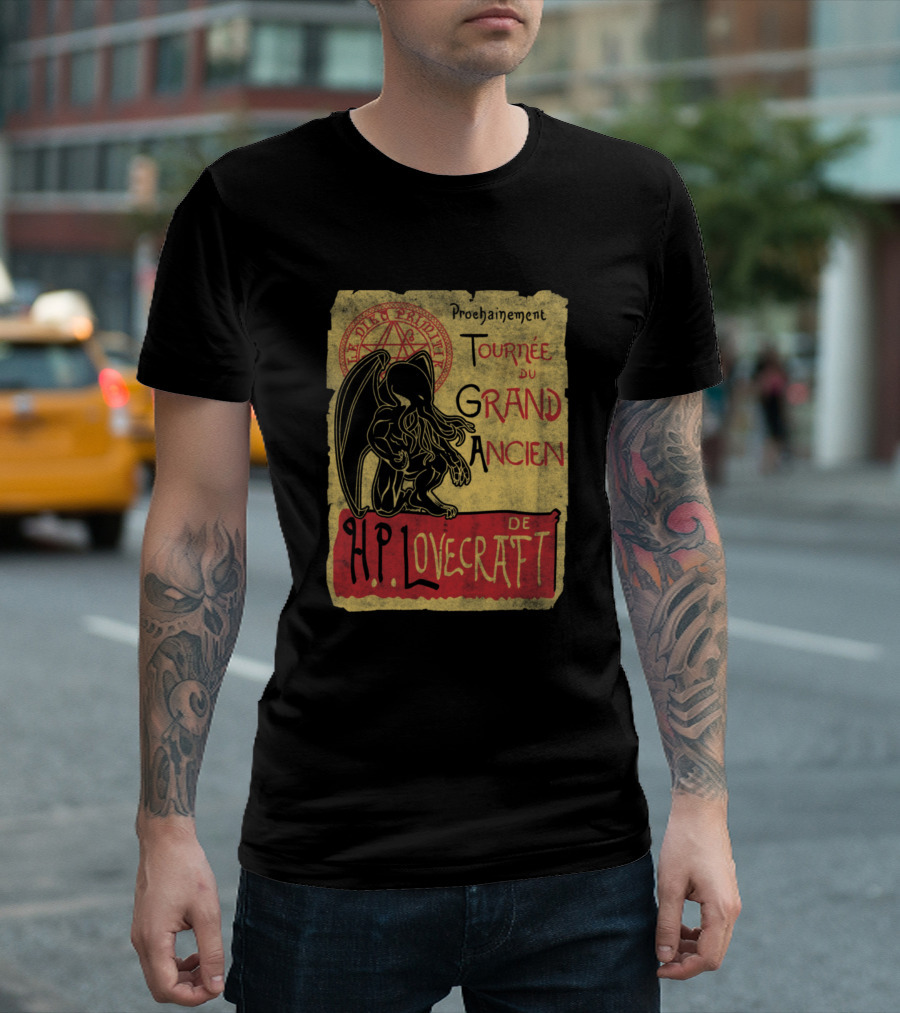 Prochainement Tournée Du Grand Ancien De H.P. Lovecraft T-Shirt