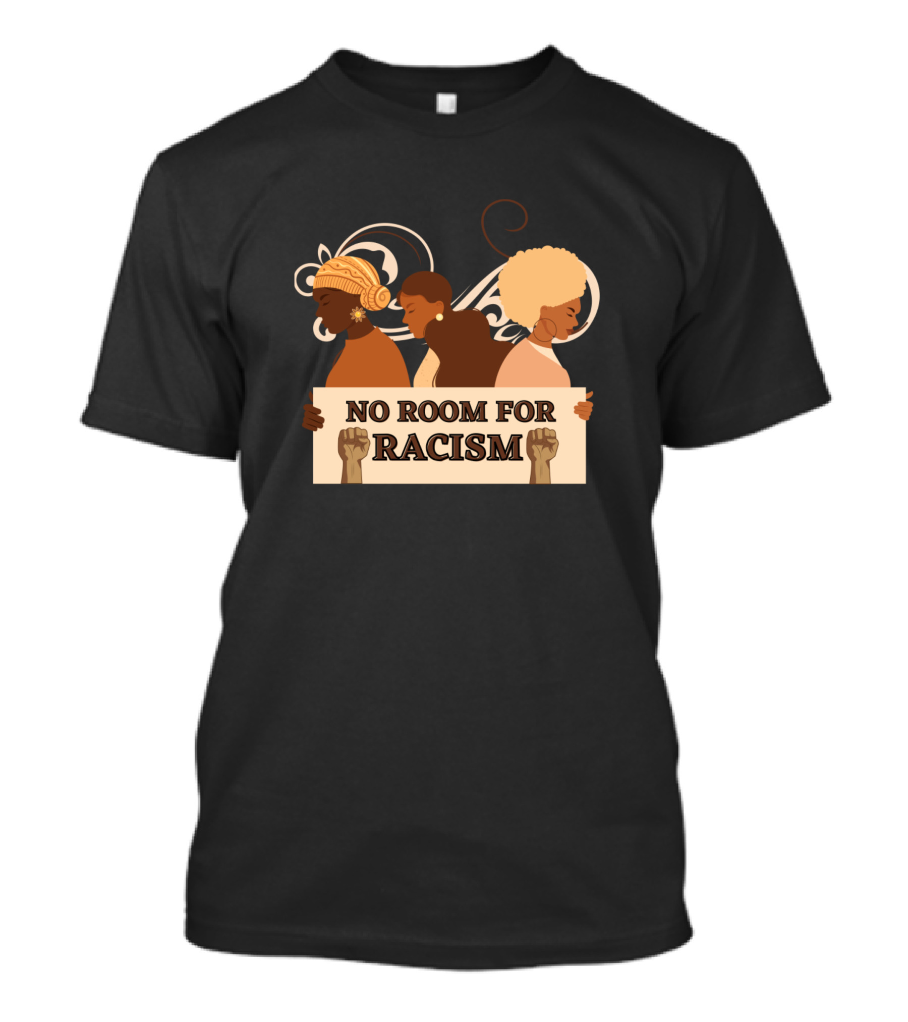 No Room For Racism Empowerment And Unity T-Shirt