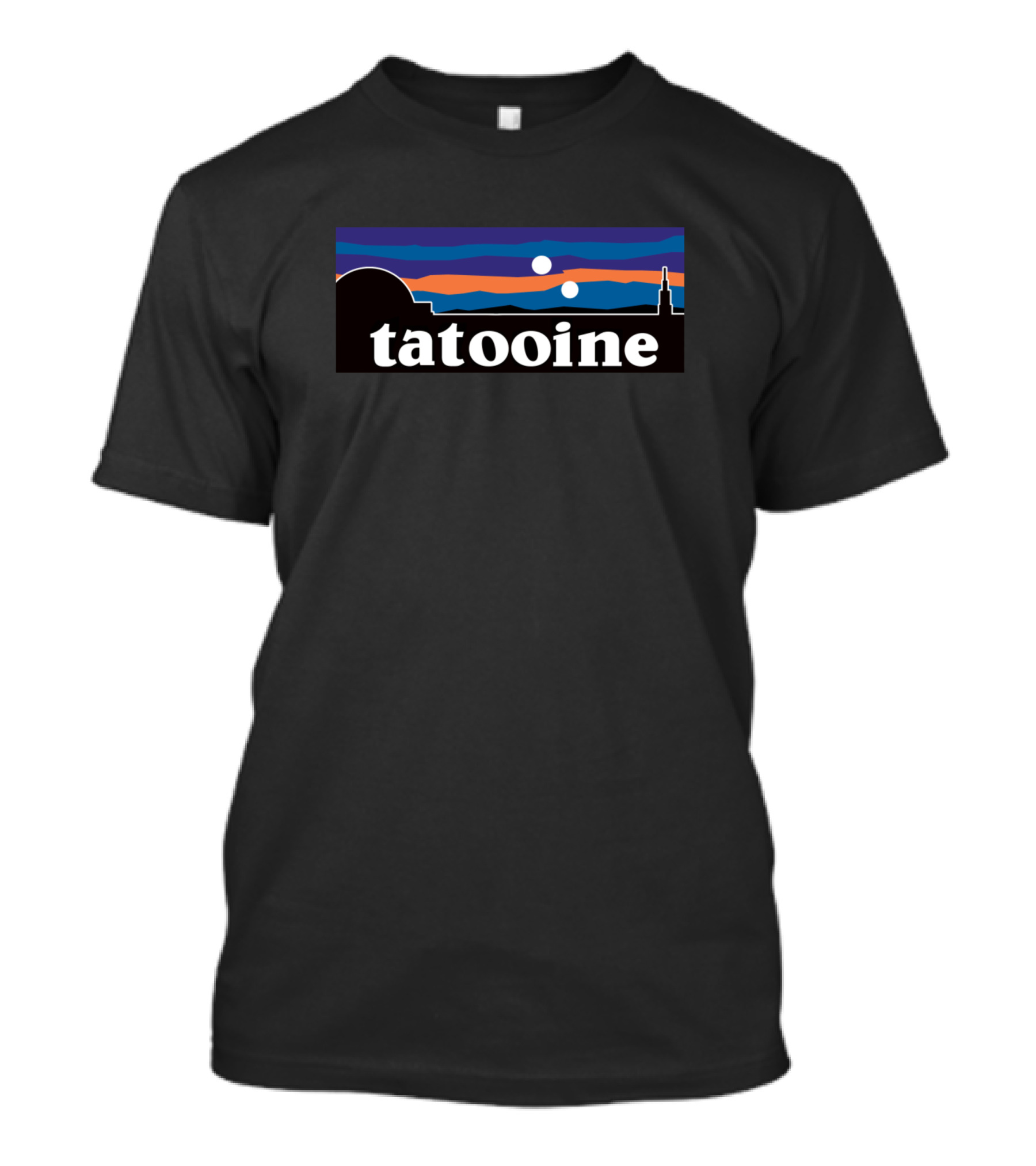 Tatooine Twin Suns Desert Sunset T-Shirt