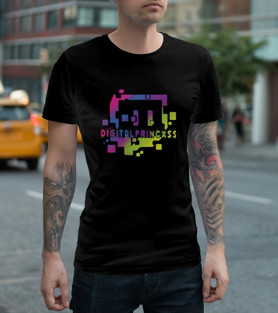 Digital Princxss Retro Gaming Pixels T-Shirt
