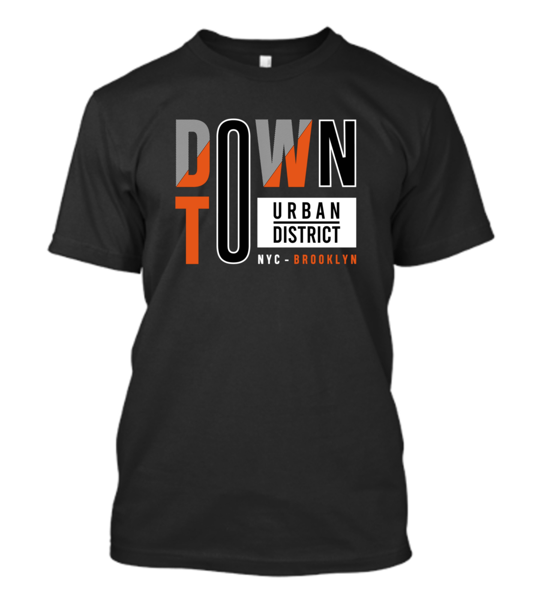 DOWN TOWN URBAN DISTRICT NYC BROOKLYN T-Shirt