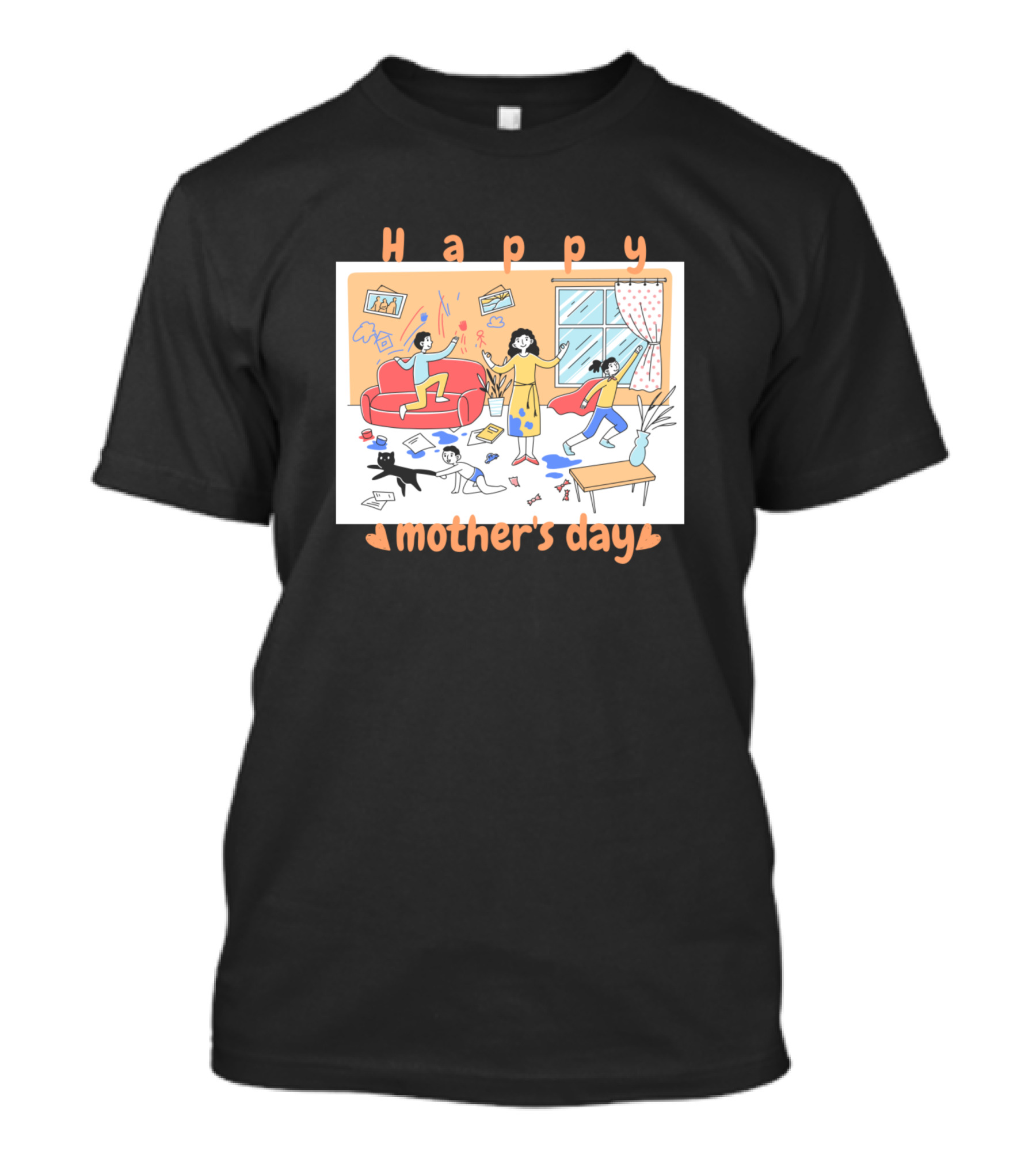 Happy Mother’s Day Calm Mom Amidst Chaos T-Shirt