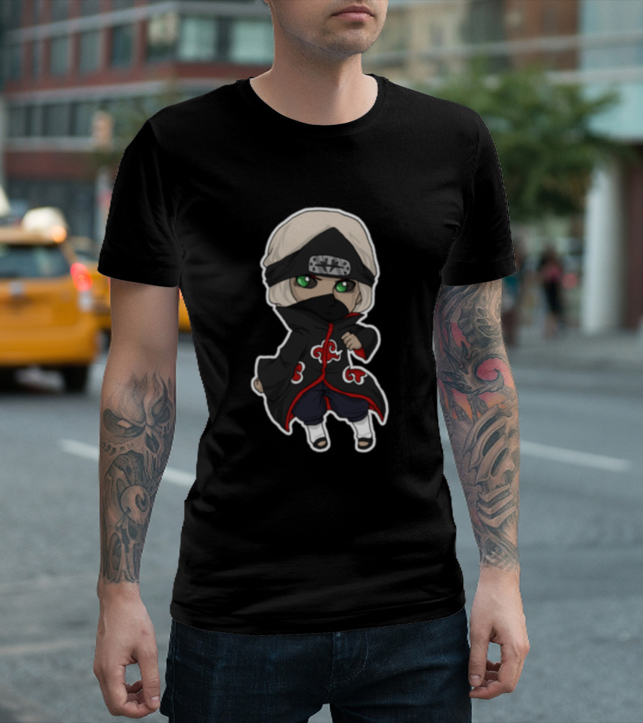Akatsuki Kakuzu Chibi Character T-Shirt