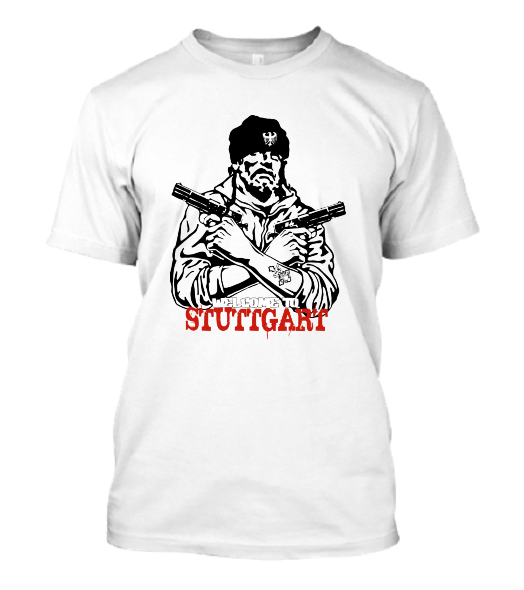 Welcome To Stuttgart Gangster Germany T-Shirt