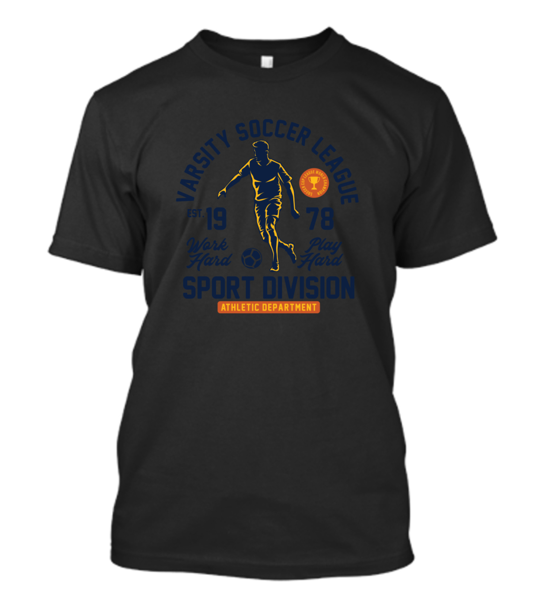 Varsity Soccer League Sport Division Athletic Department 1978 T-Shirt