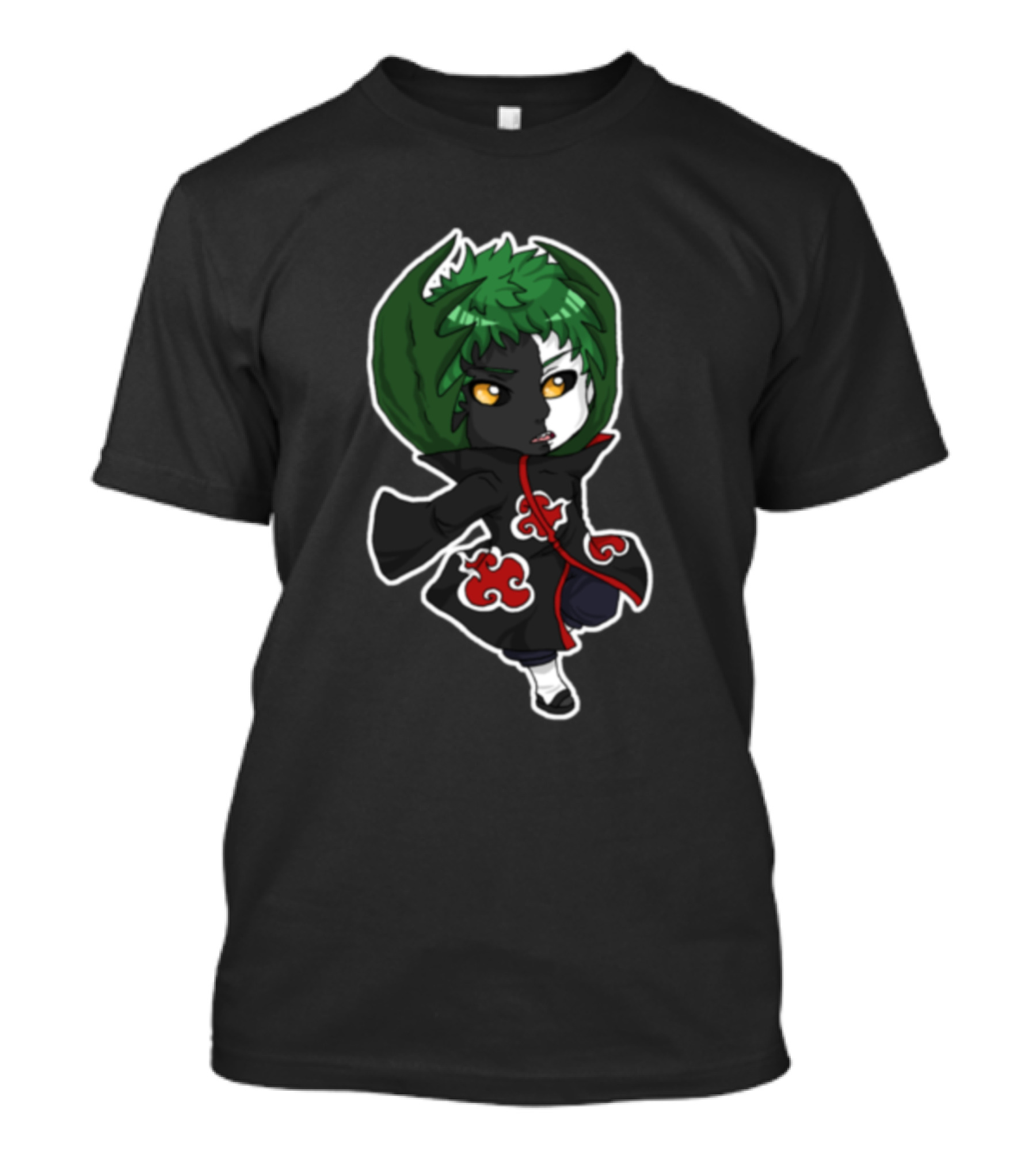 Zetsu Akatsuki Chibi Character T-Shirt