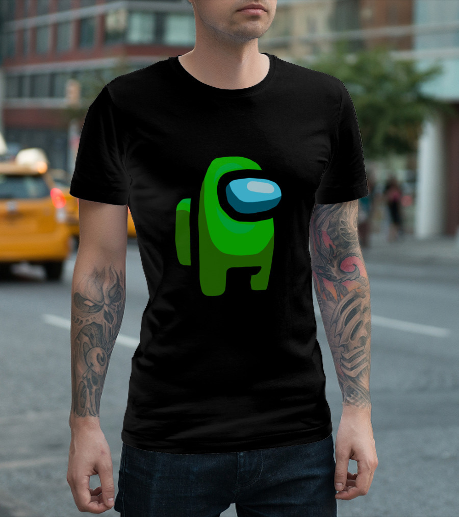 Among Us Green Crew Member T-Shirt