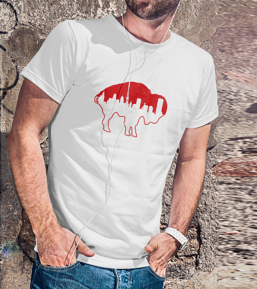 Buffalo Skyline NY Bflo Mafia Game Day Buffalo T-Shirt