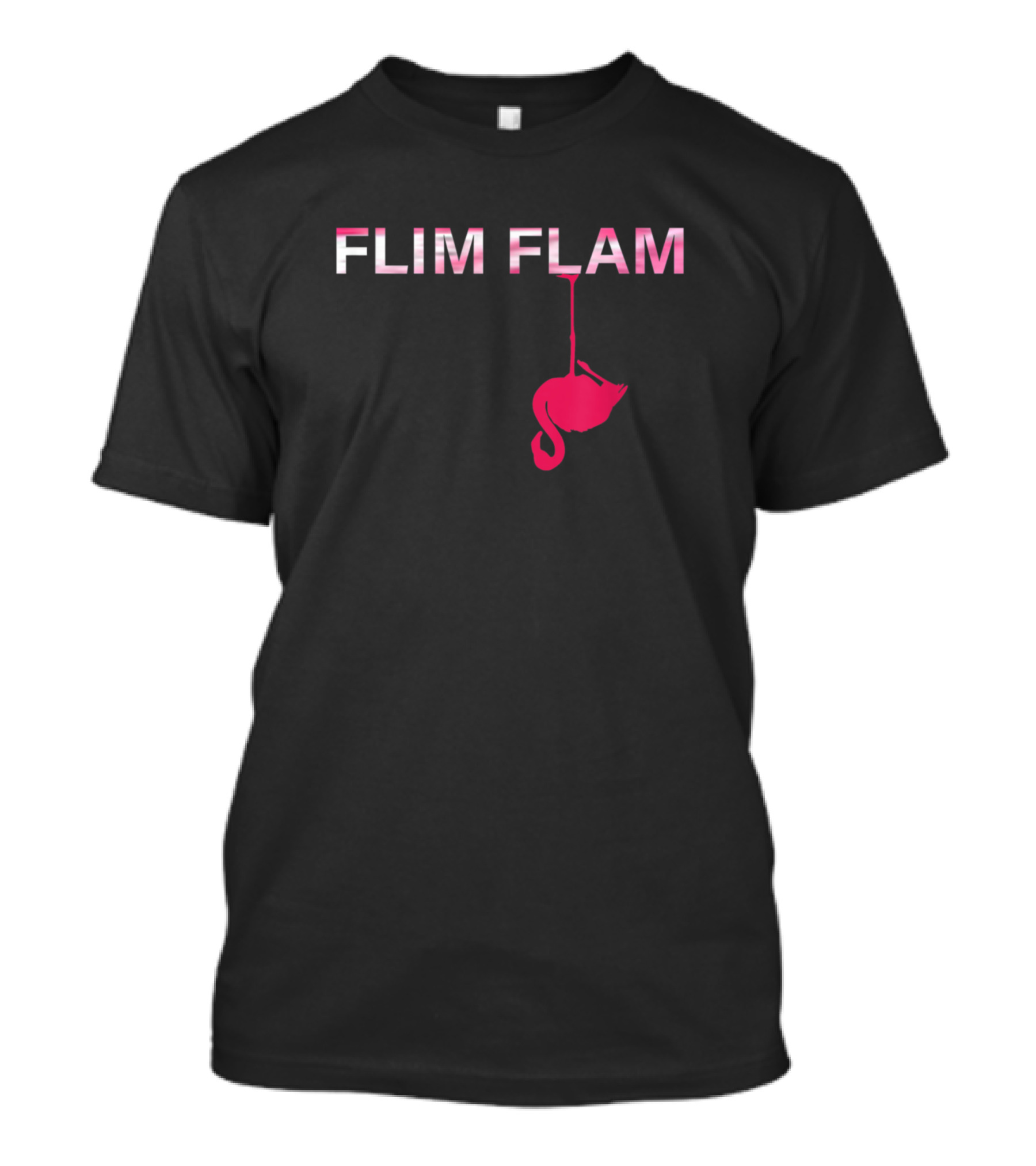 Flim Flam Pink Flamingo Hanging T-Shirt