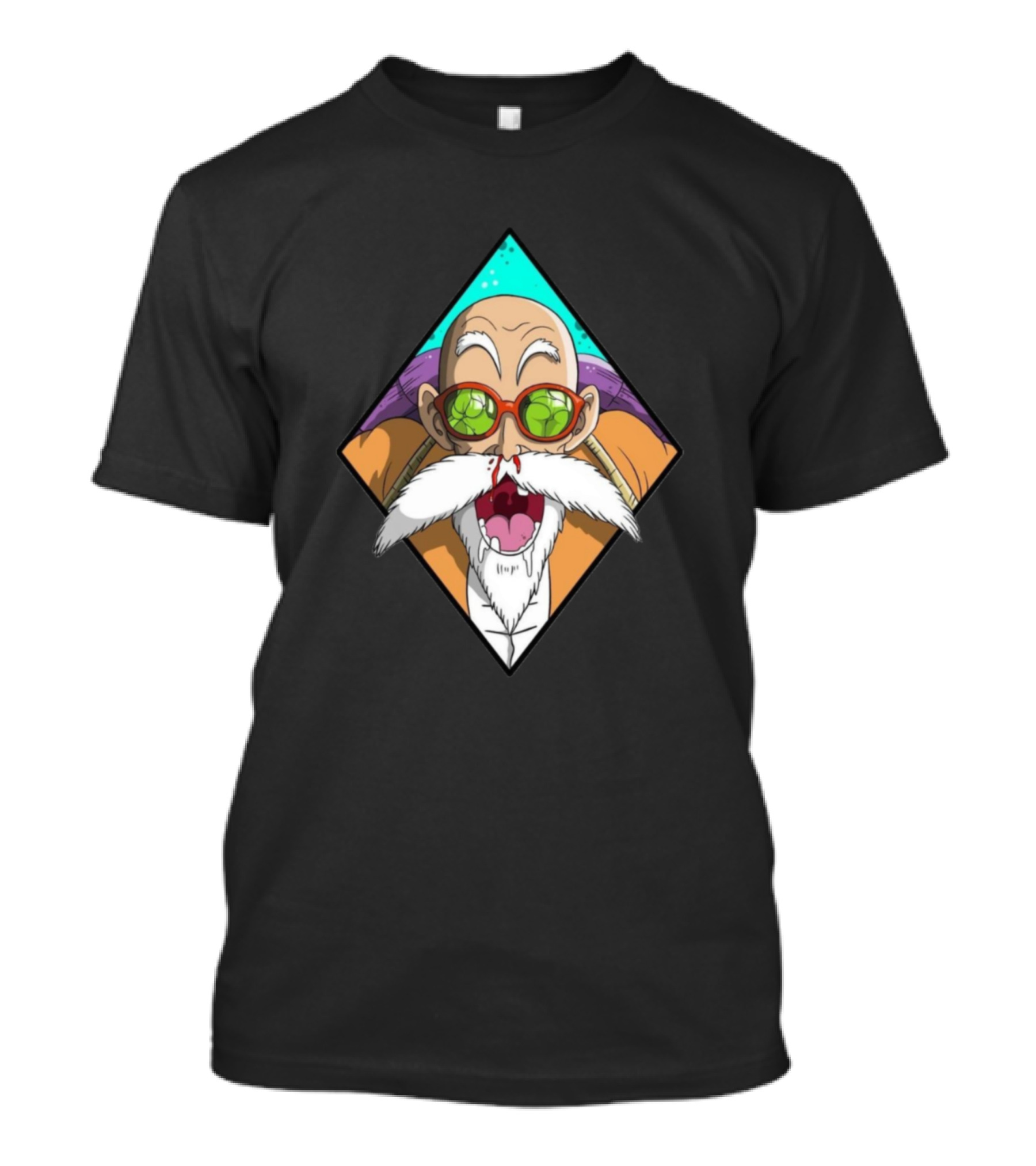 Dragon Ball Z Master Roshi Funny Old Man T-Shirt