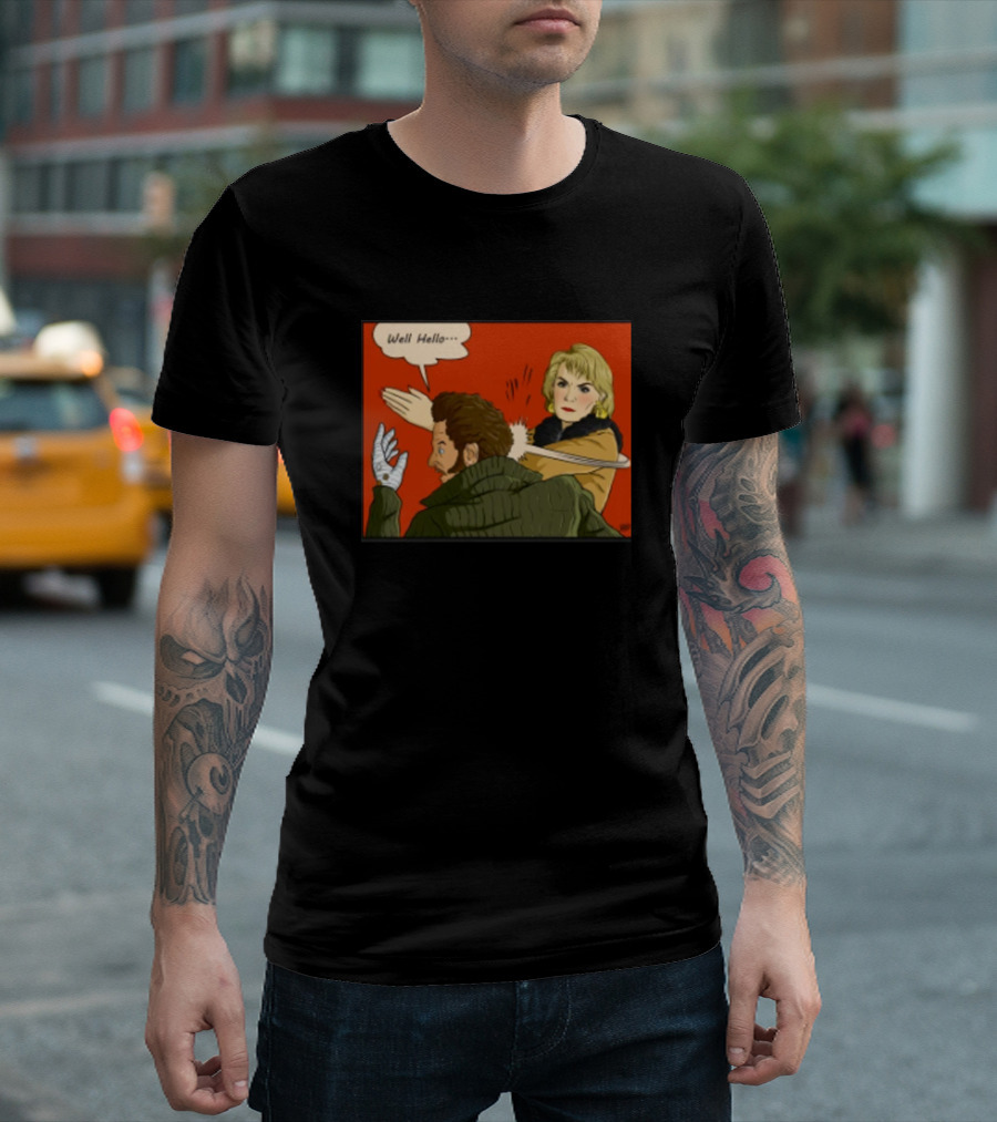 Well Hello Slap Holiday Flirt T-Shirt
