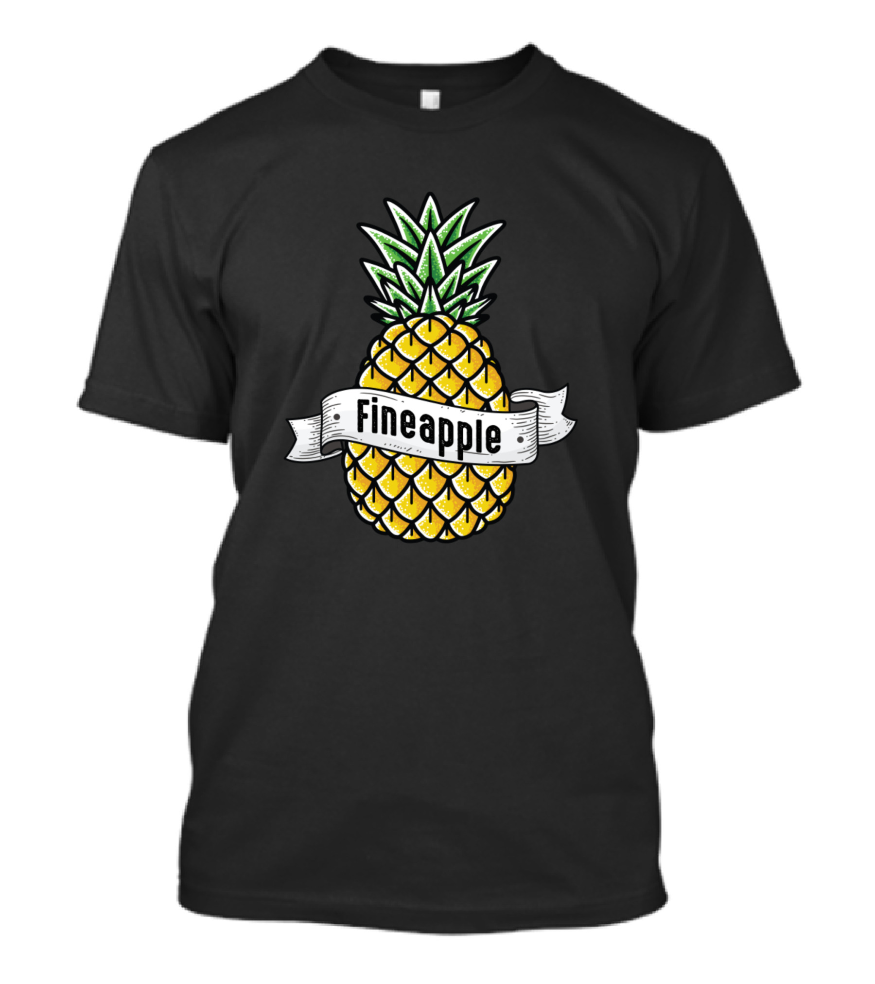Fineapple Pineapple Summer Vacations Sea T-Shirt