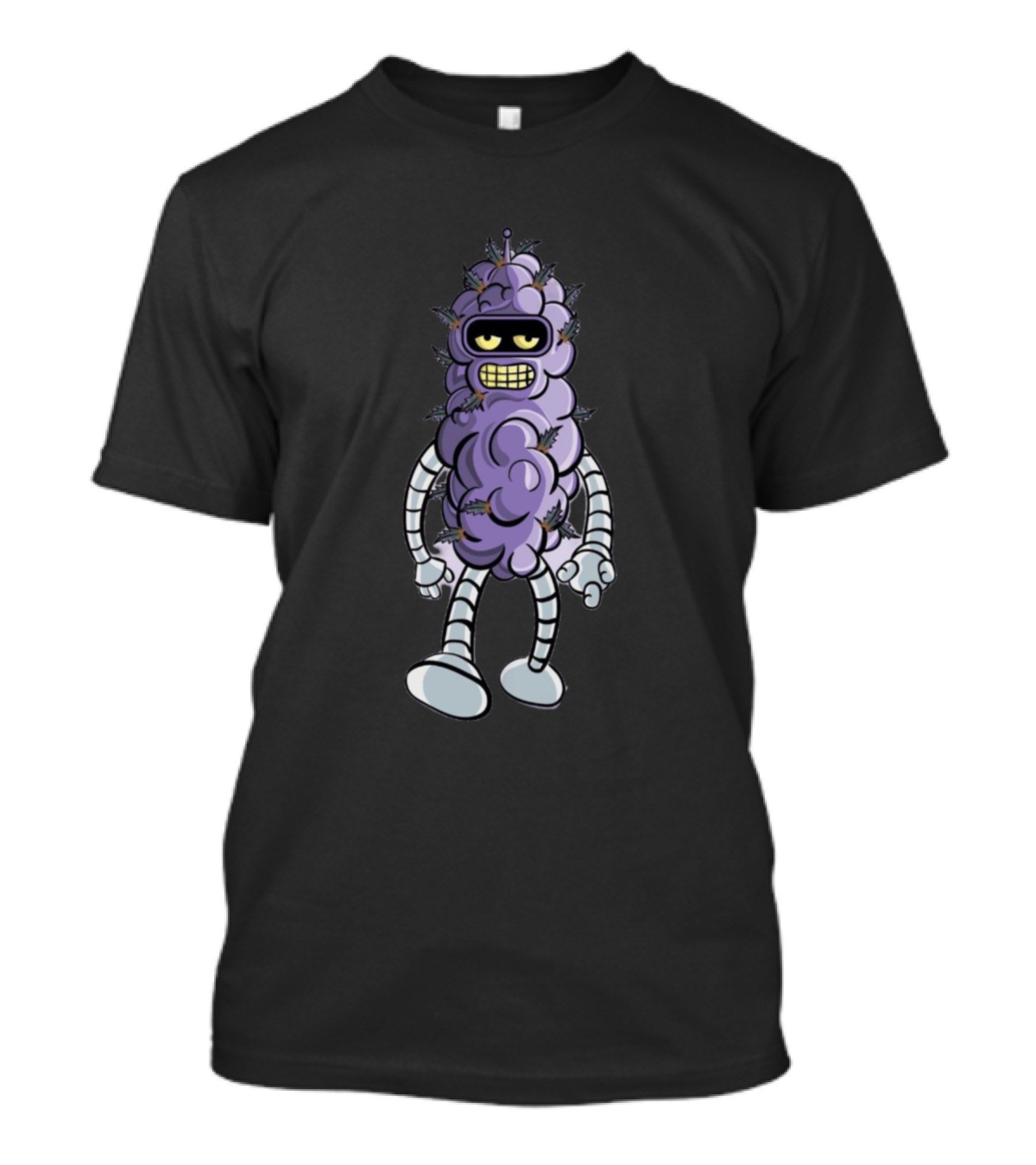 Purple Robot Bender Grape Costume T-Shirt