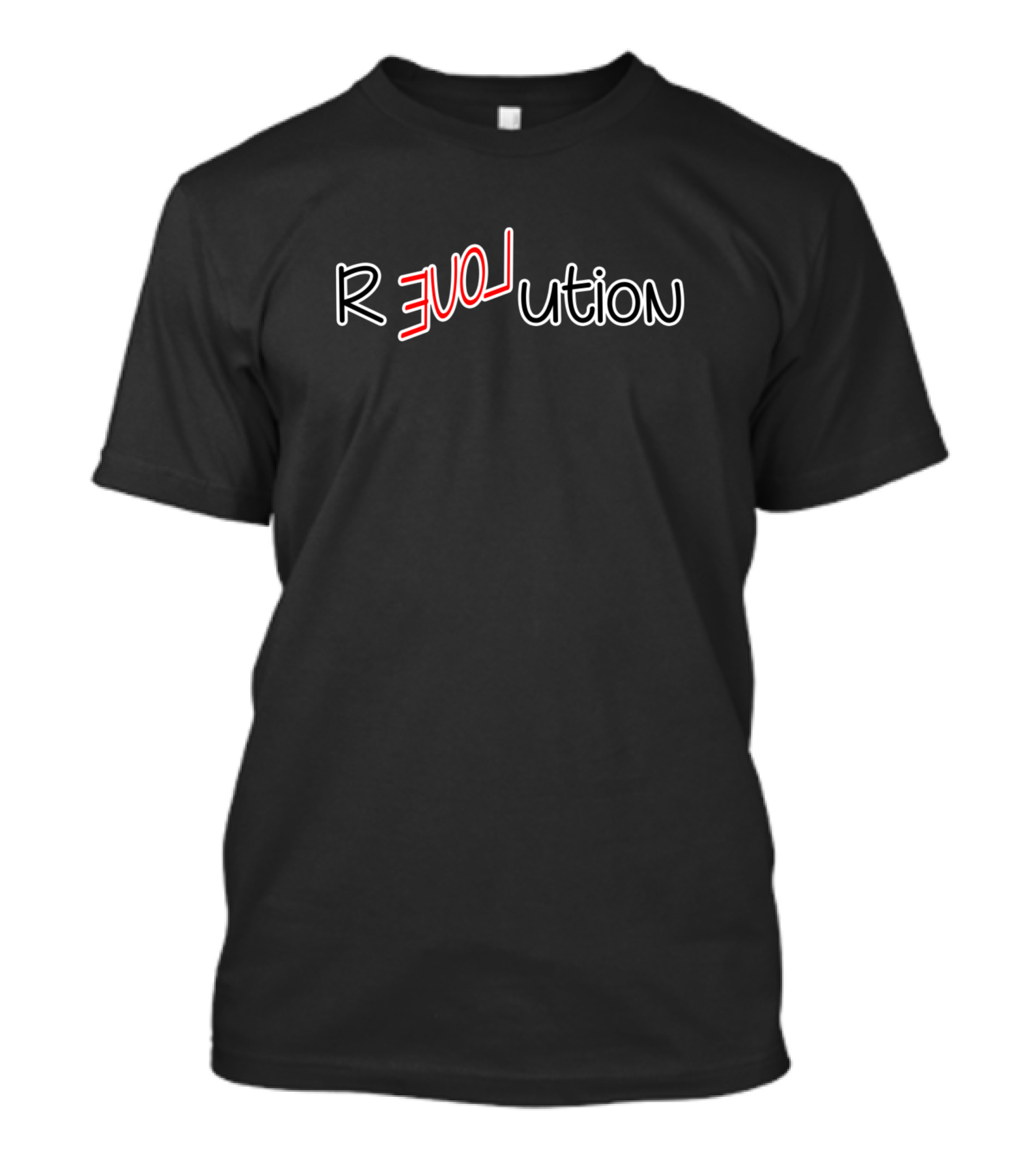 Revolution Love RLOVEution Play On Words T-Shirt
