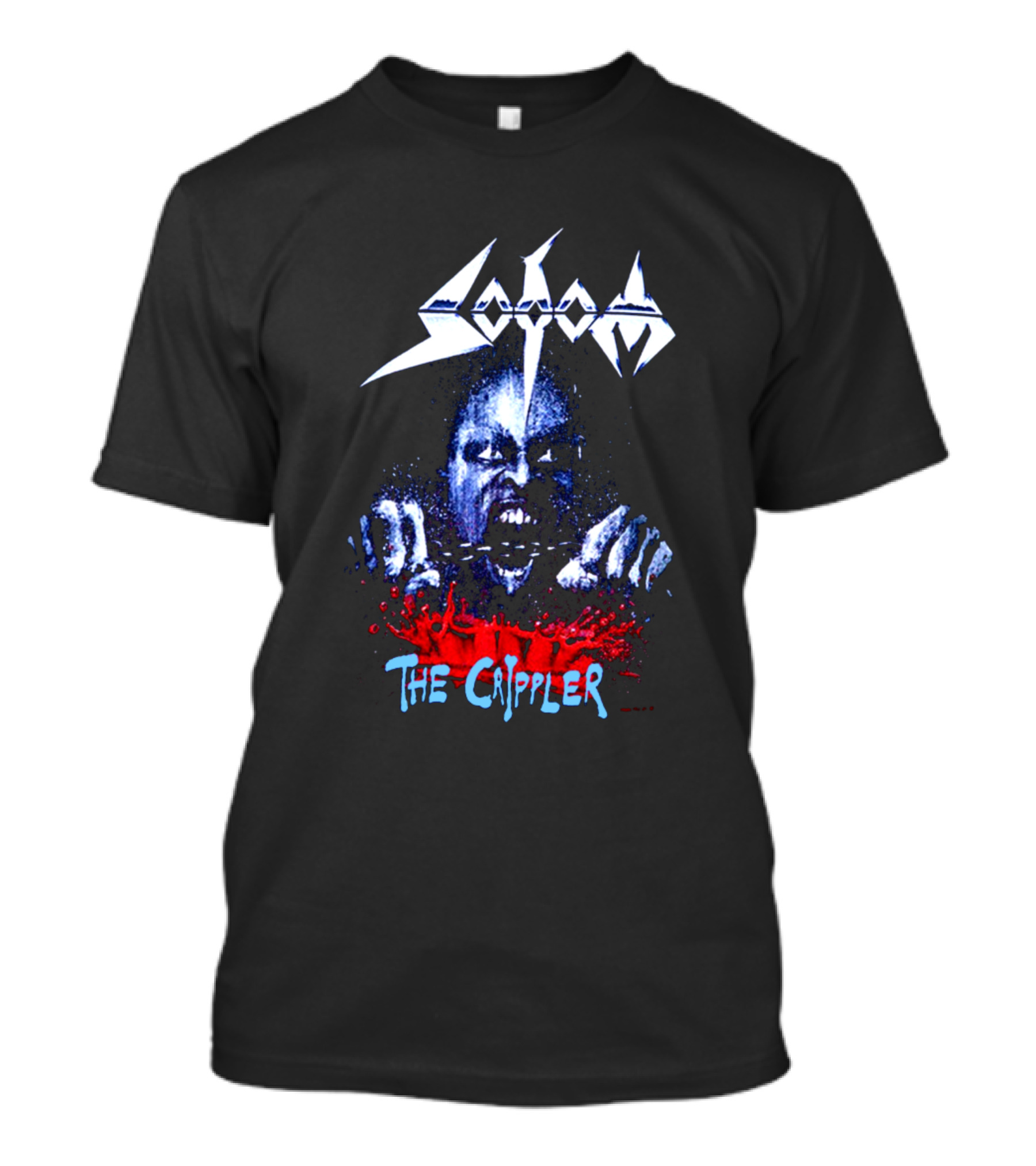 Sodom Rock Band The Crippler Intense Metal T-Shirt